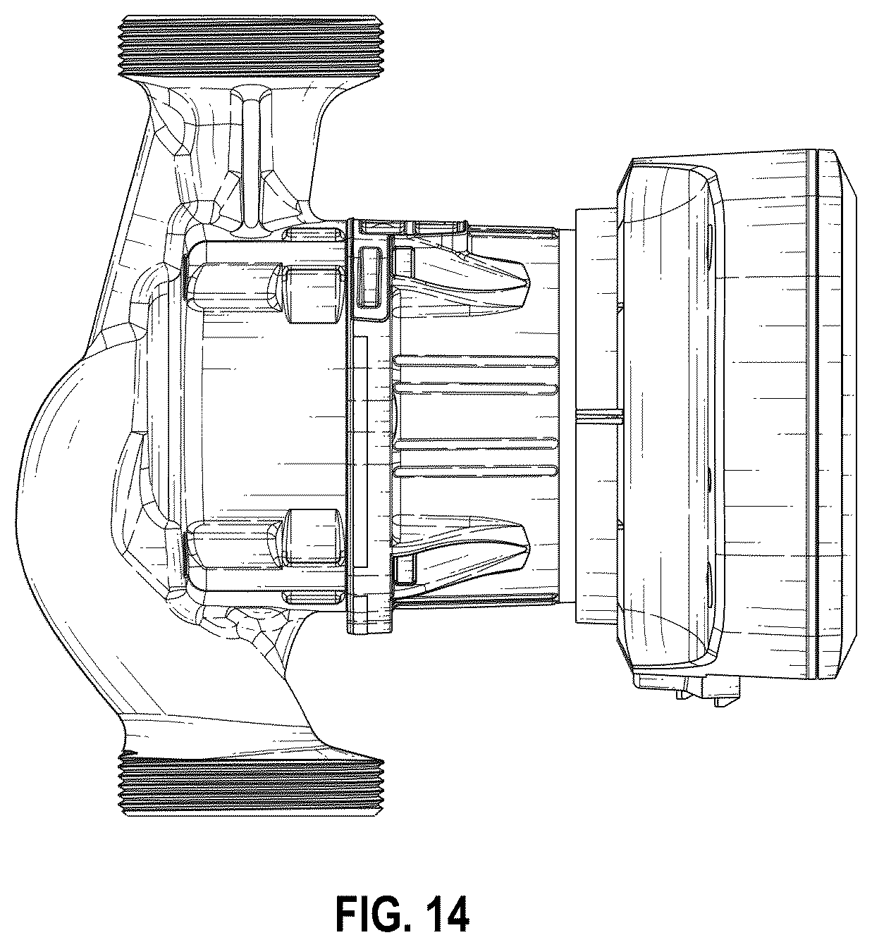 Patent USD1124029 Figure 14 – Pump for liquids