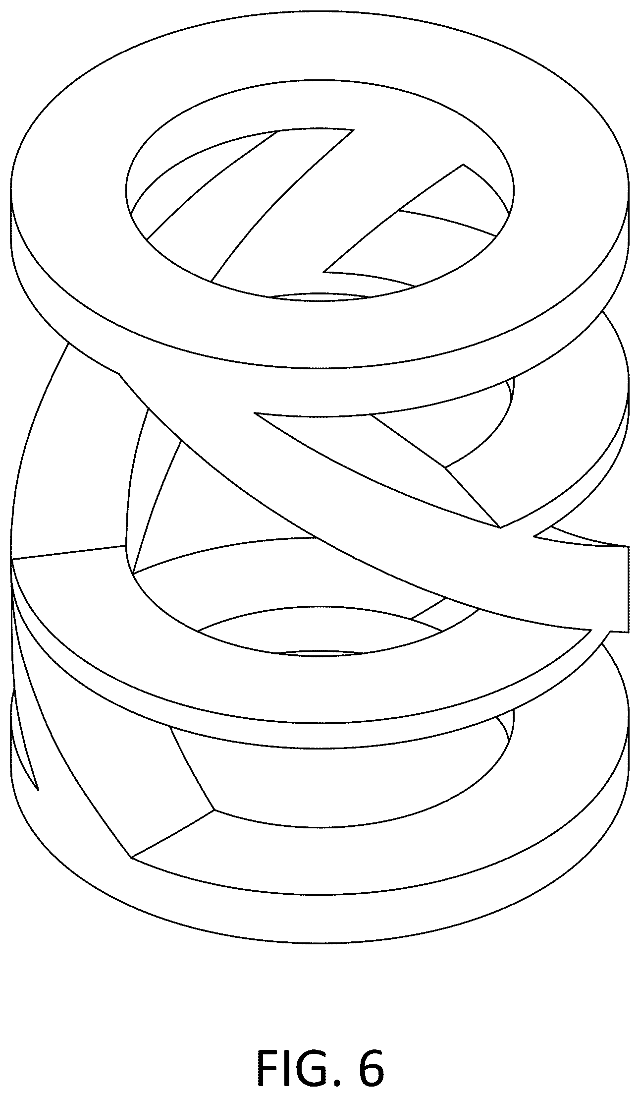 Patent USD1124030 Figure 6 – Spring