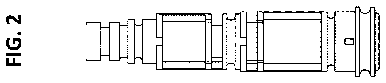 Patent USD1124033 Figure 2 – Nozzle body for vacuum ejector pump