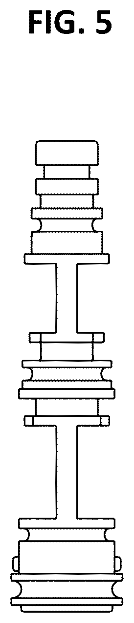 Patent USD1124033 Figure 5 – Nozzle body for vacuum ejector pump