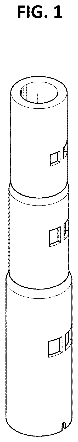 Patent USD1124034 Figure 1 – Casing for vacuum ejector pump