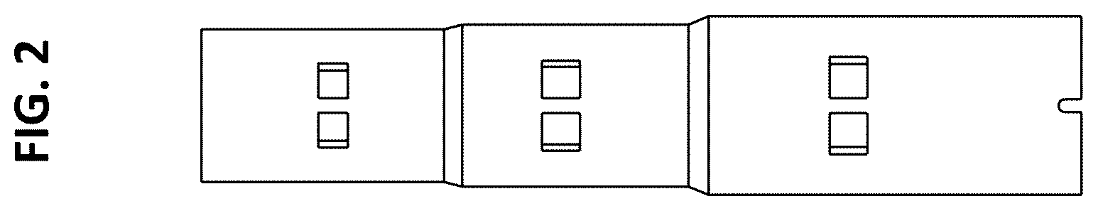 Patent USD1124034 Figure 2 – Casing for vacuum ejector pump