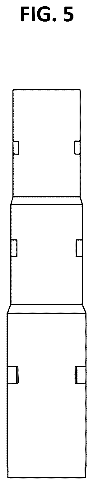 Patent USD1124034 Figure 5 – Casing for vacuum ejector pump