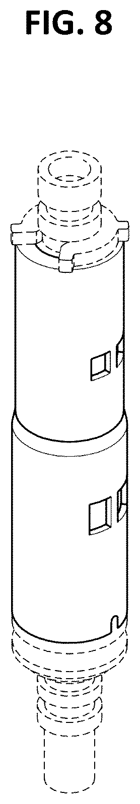 Patent USD1124035 Figure 5 – Casing for vacuum ejector pump
