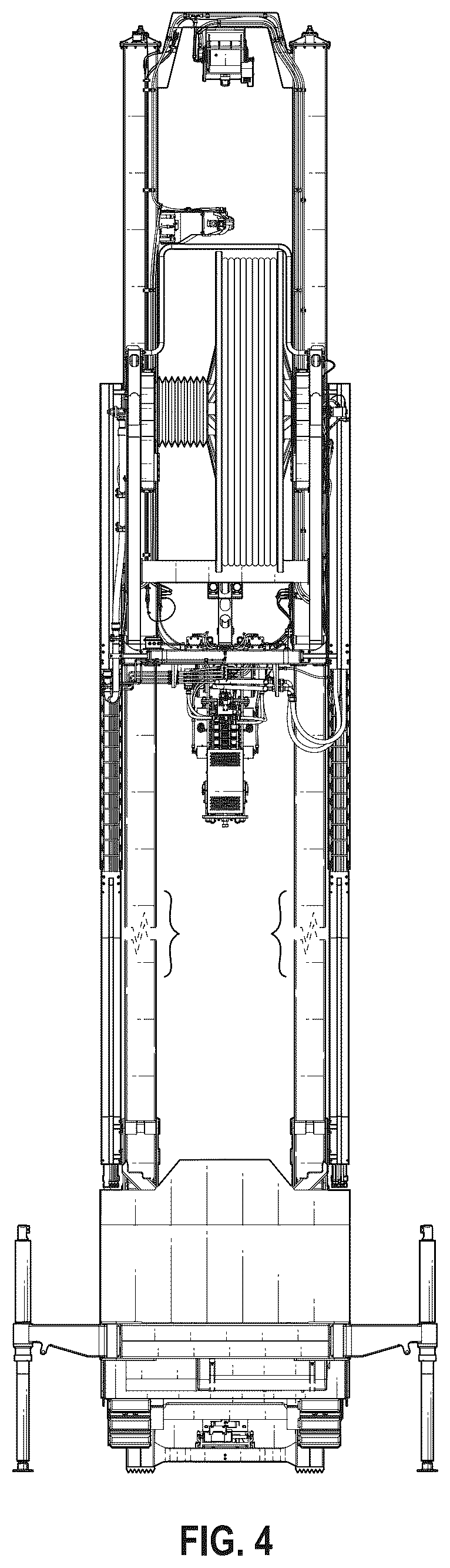 Patent USD1124042 Figure 4 – Drilling apparatus
