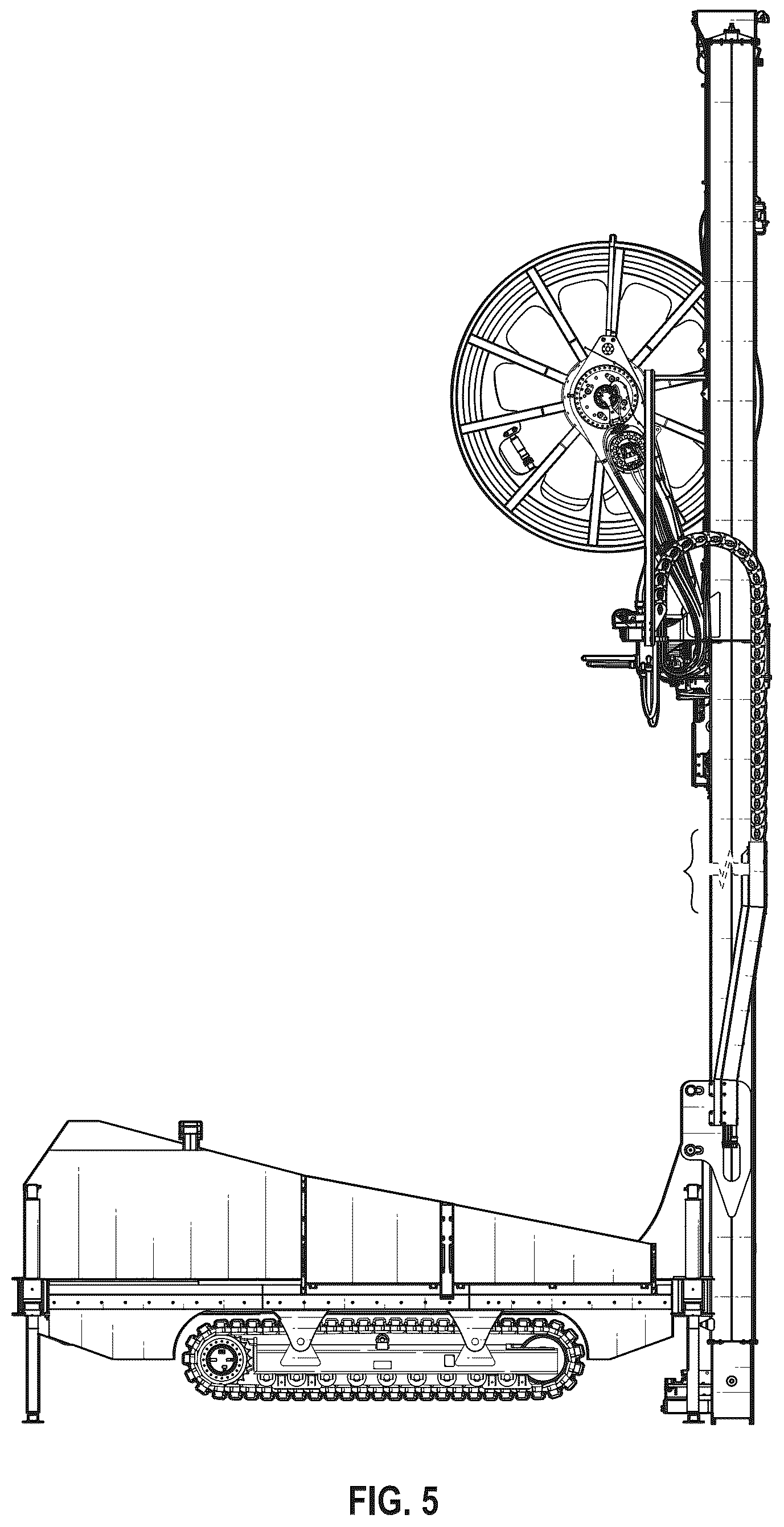 Patent USD1124042 Figure 5 – Drilling apparatus