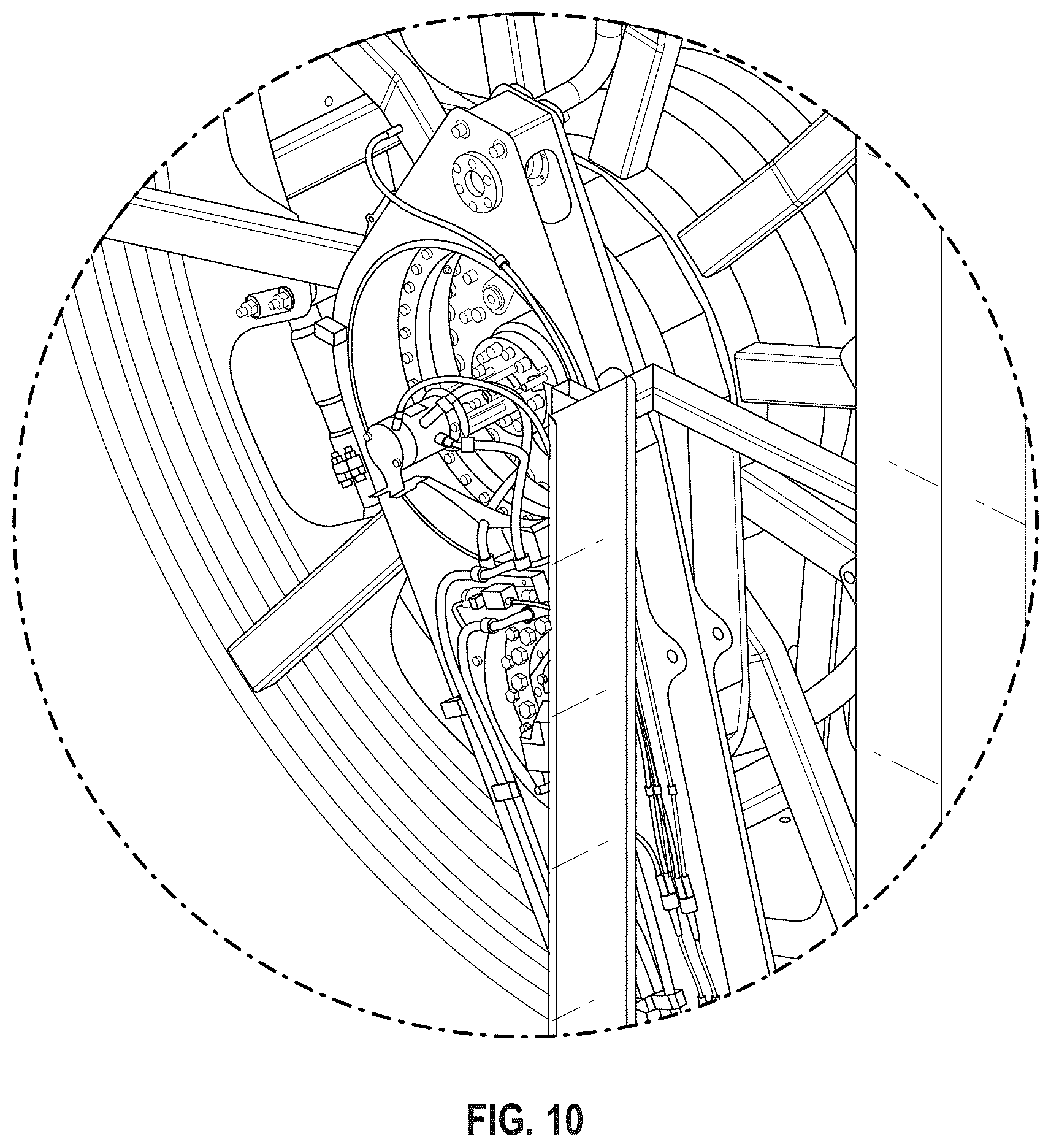 Patent USD1124042 Figure 10 – Drilling apparatus