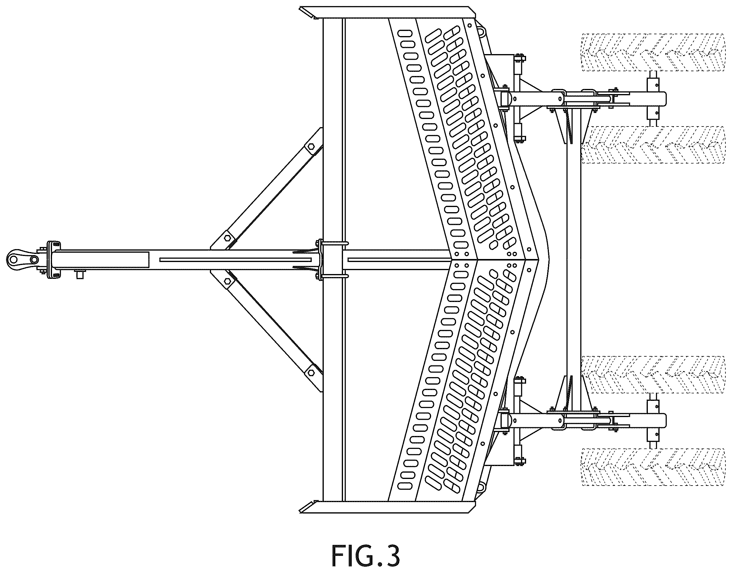 Patent USD1124043 Figure 3 – Box scraper