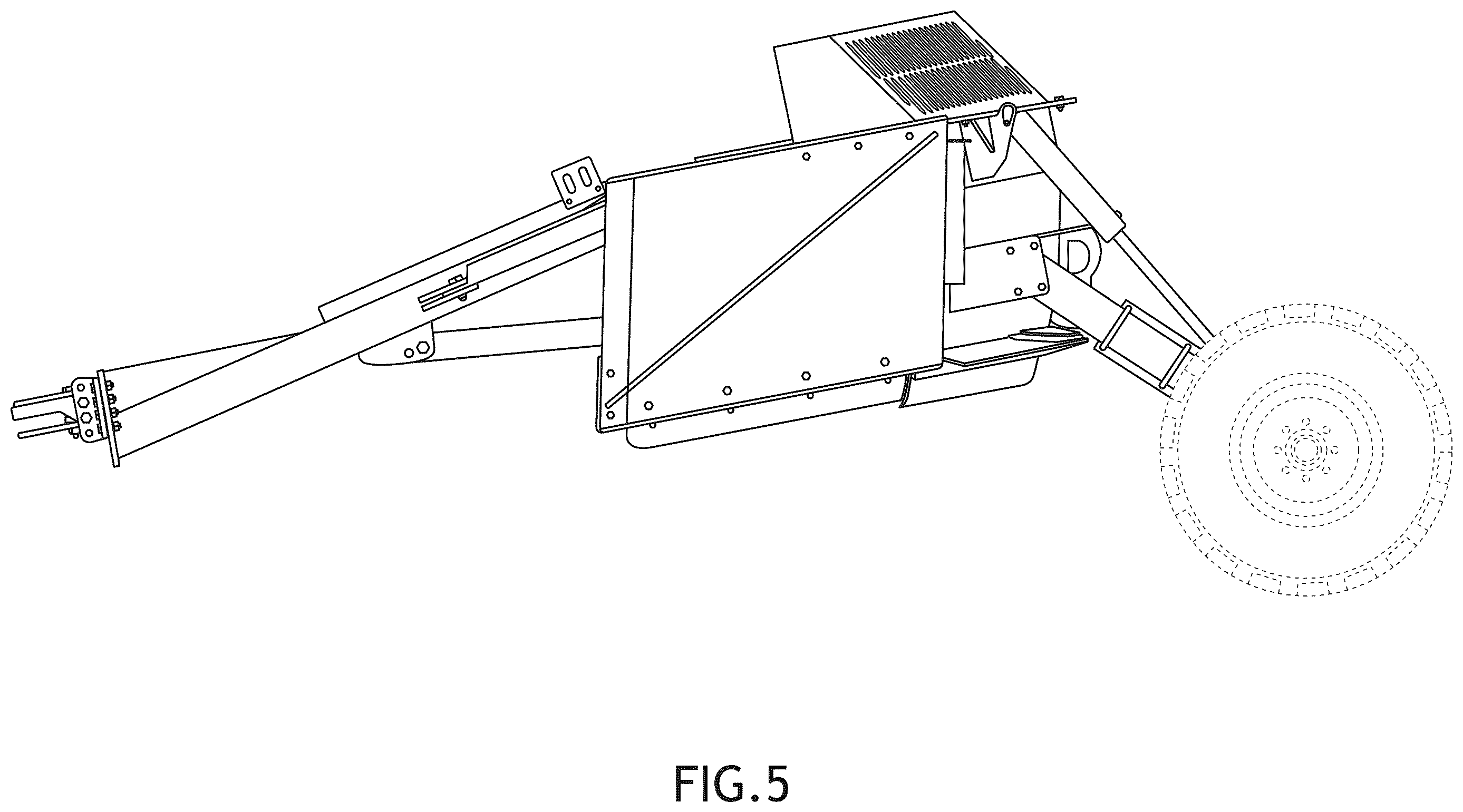 Patent USD1124043 Figure 5 – Box scraper