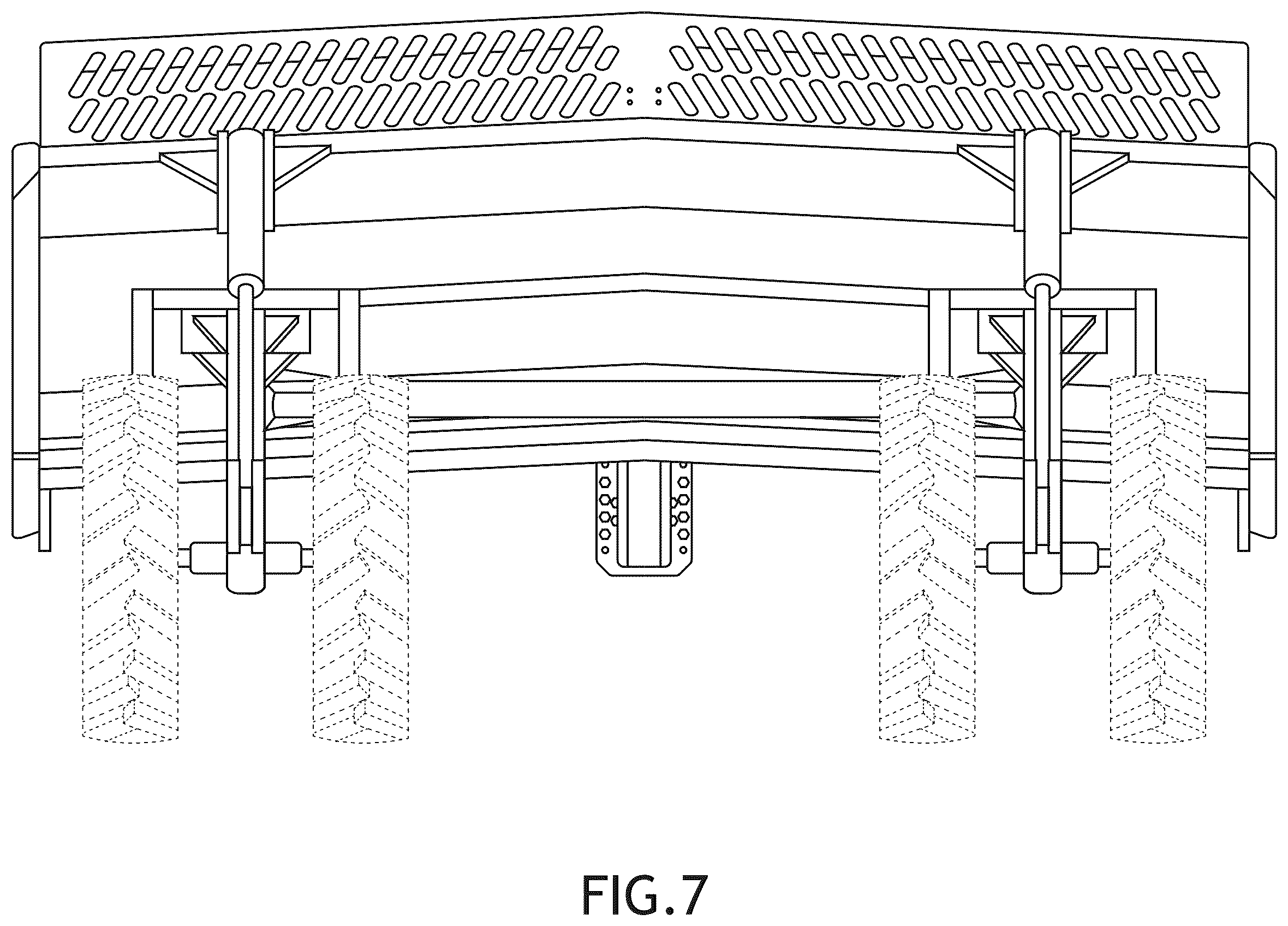 Patent USD1124043 Figure 7 – Box scraper