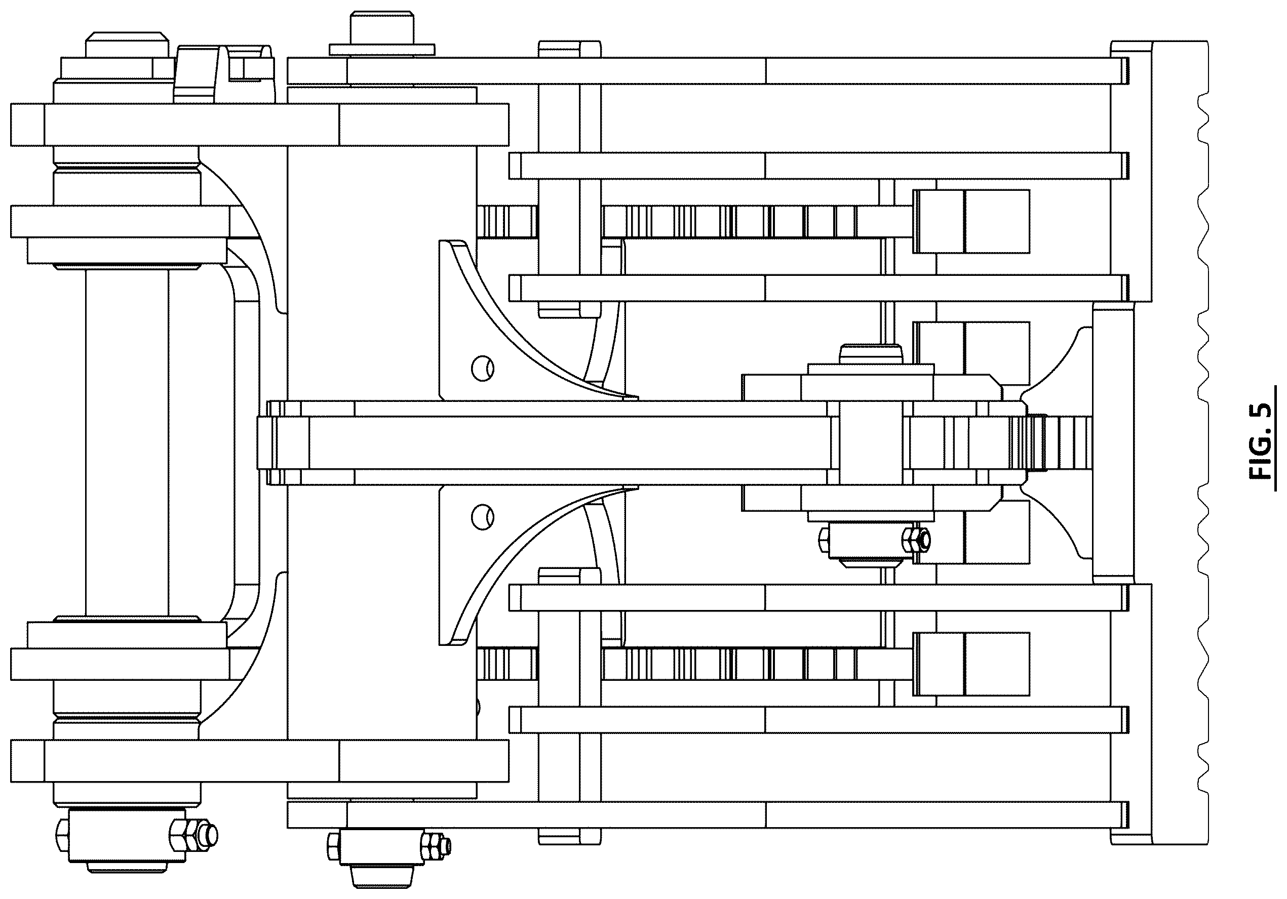 Patent USD1124046 Figure 5 – Stump harvester