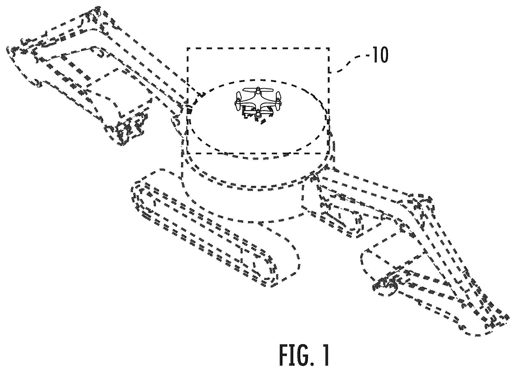 Patent USD1124047 Figure 1 – Aerial vehicle