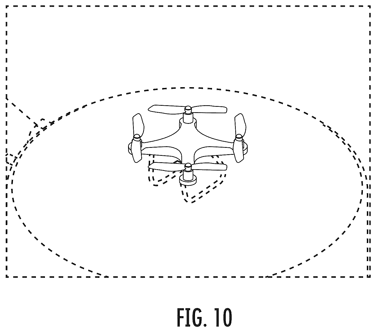 Patent USD1124047 Figure 10 – Aerial vehicle