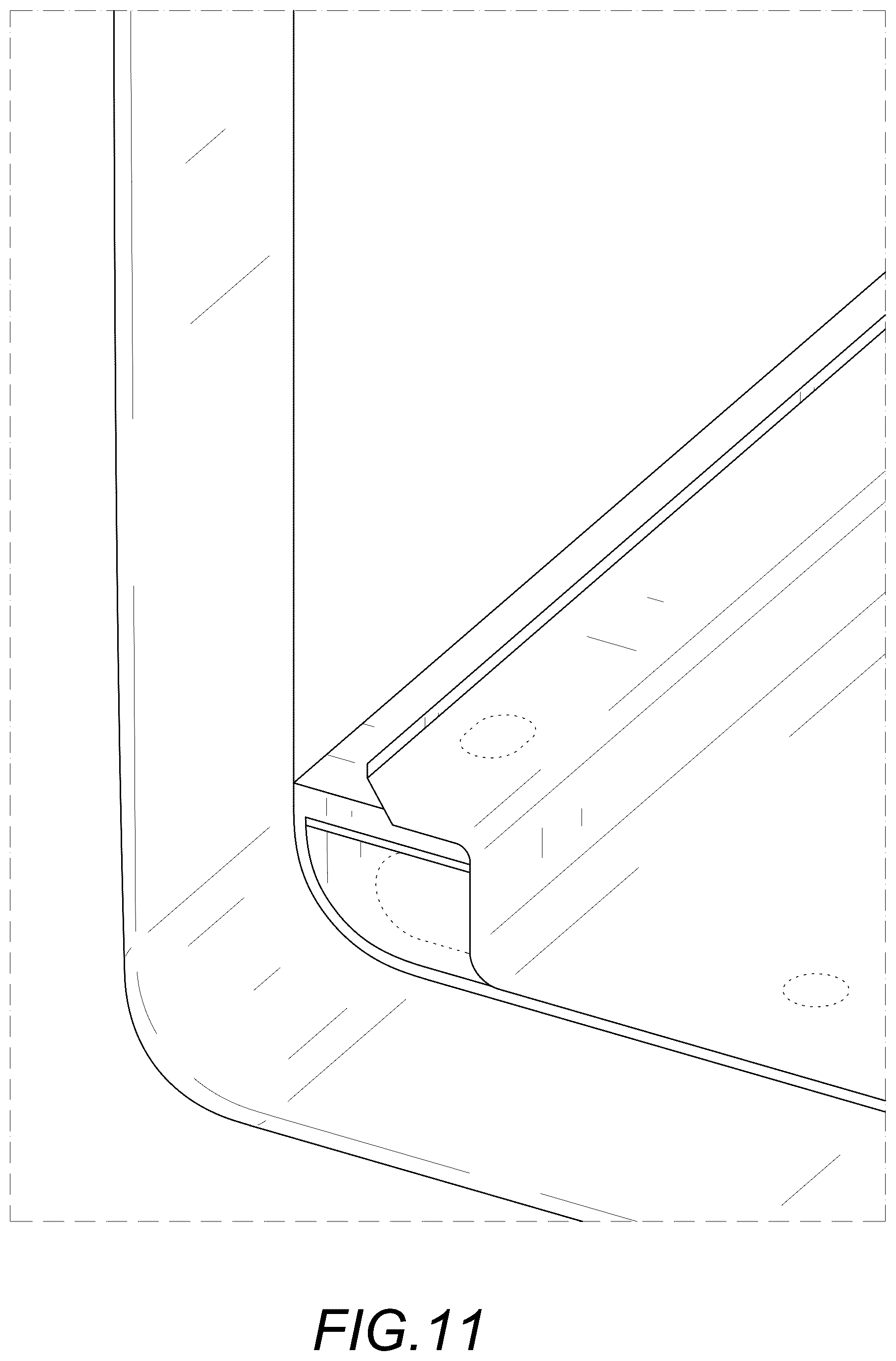 Patent USD1124048 Figure 11 – Ice maker