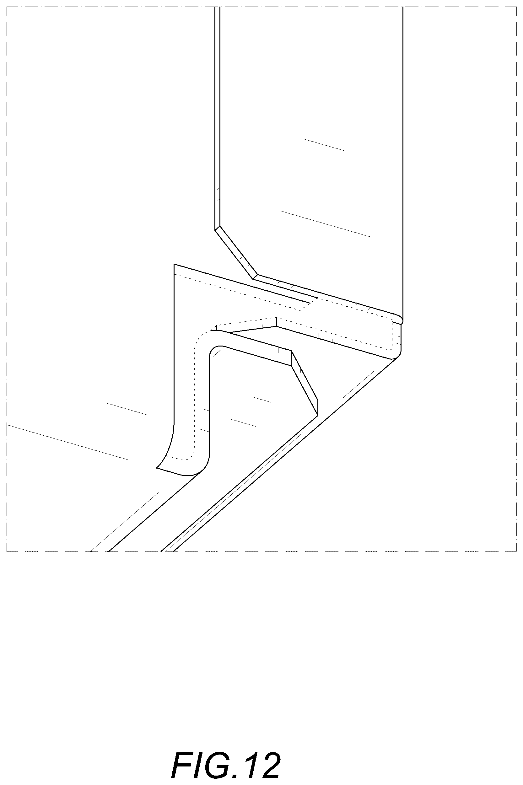 Patent USD1124048 Figure 12 – Ice maker