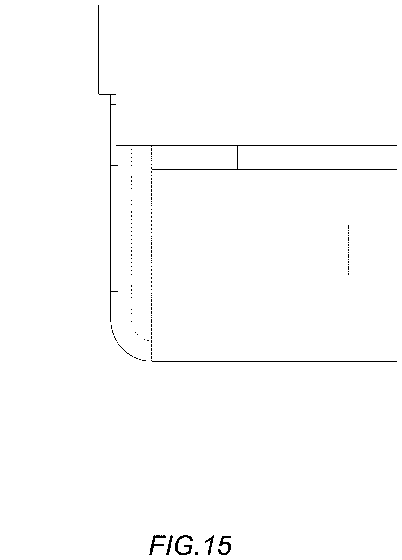 Patent USD1124048 Figure 15 – Ice maker