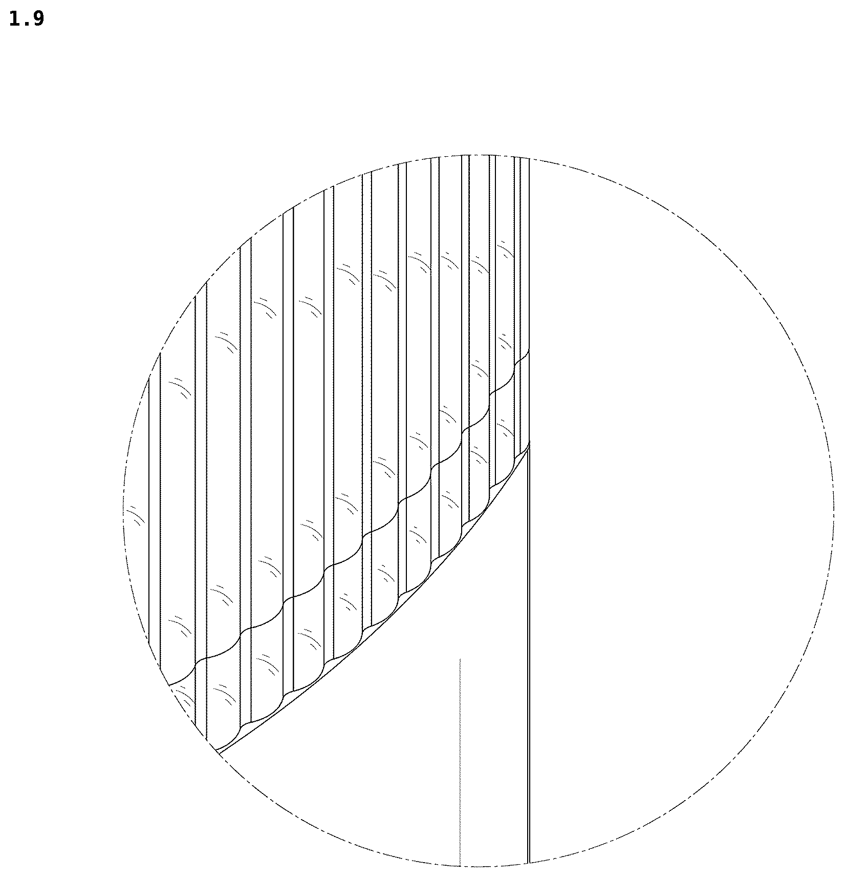Patent USD1124049 Figure 9 – Ice maker