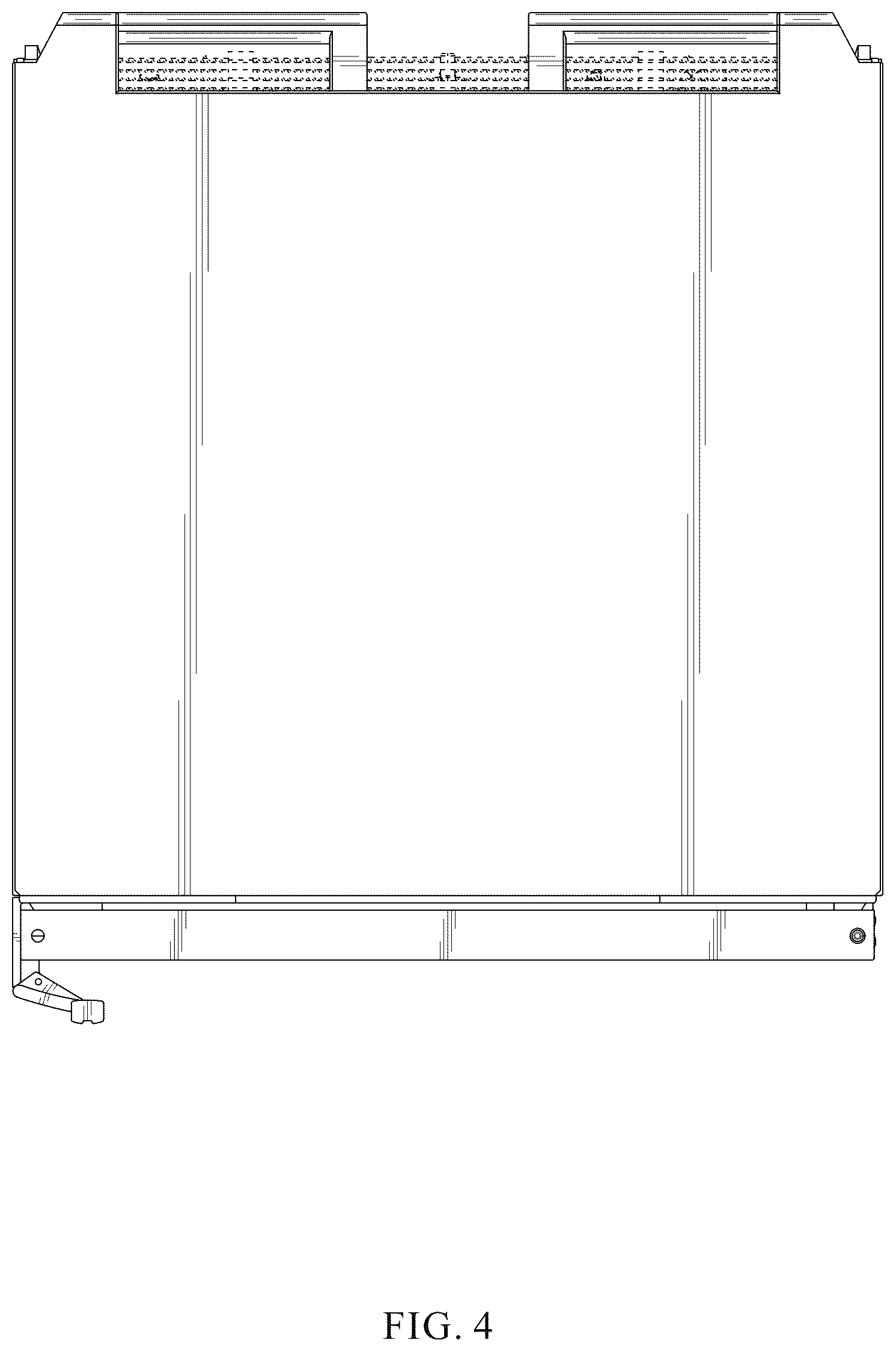 Patent USD1124050 Figure 4 – Beef refrigeration display cabinet