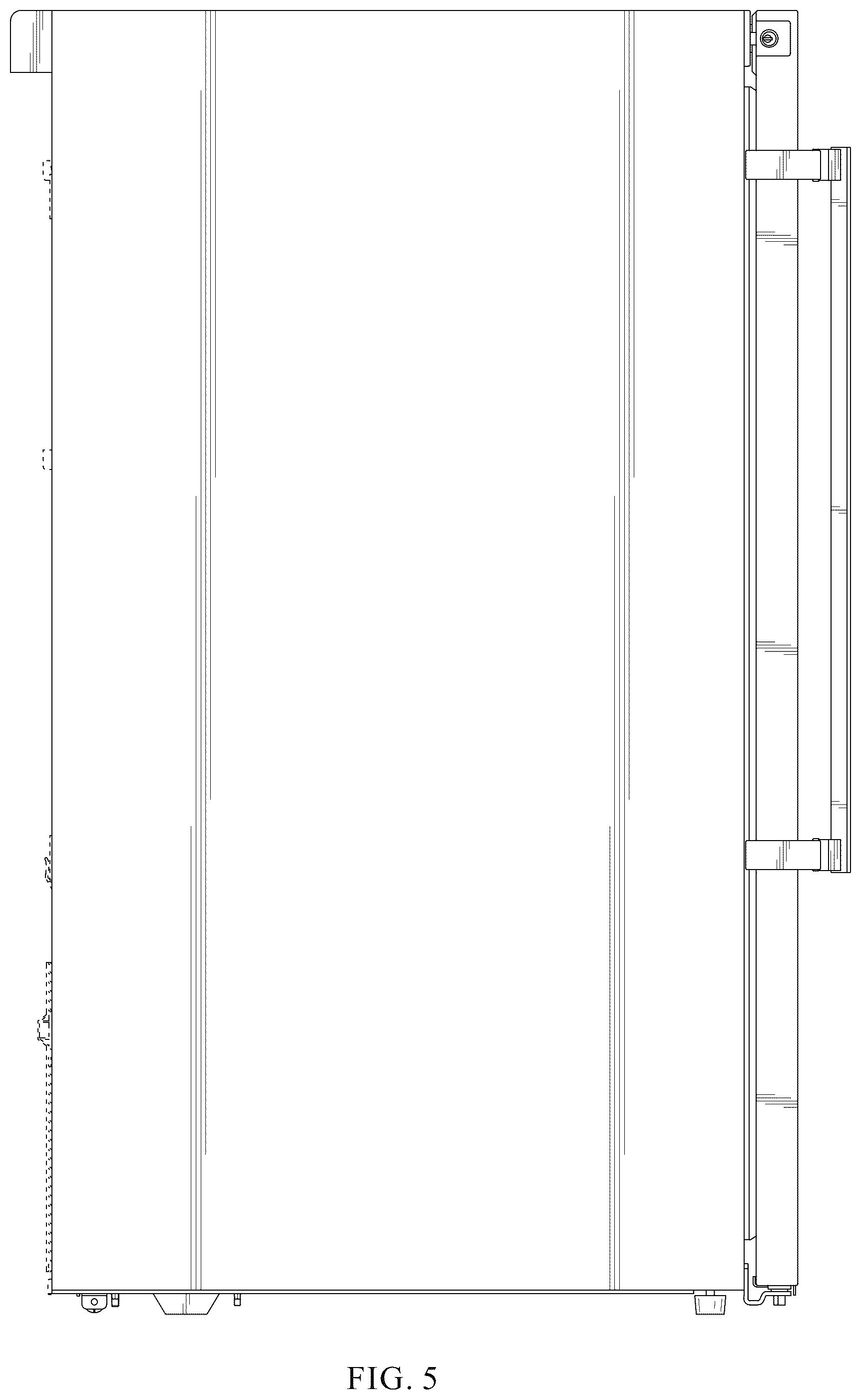 Patent USD1124050 Figure 5 – Beef refrigeration display cabinet