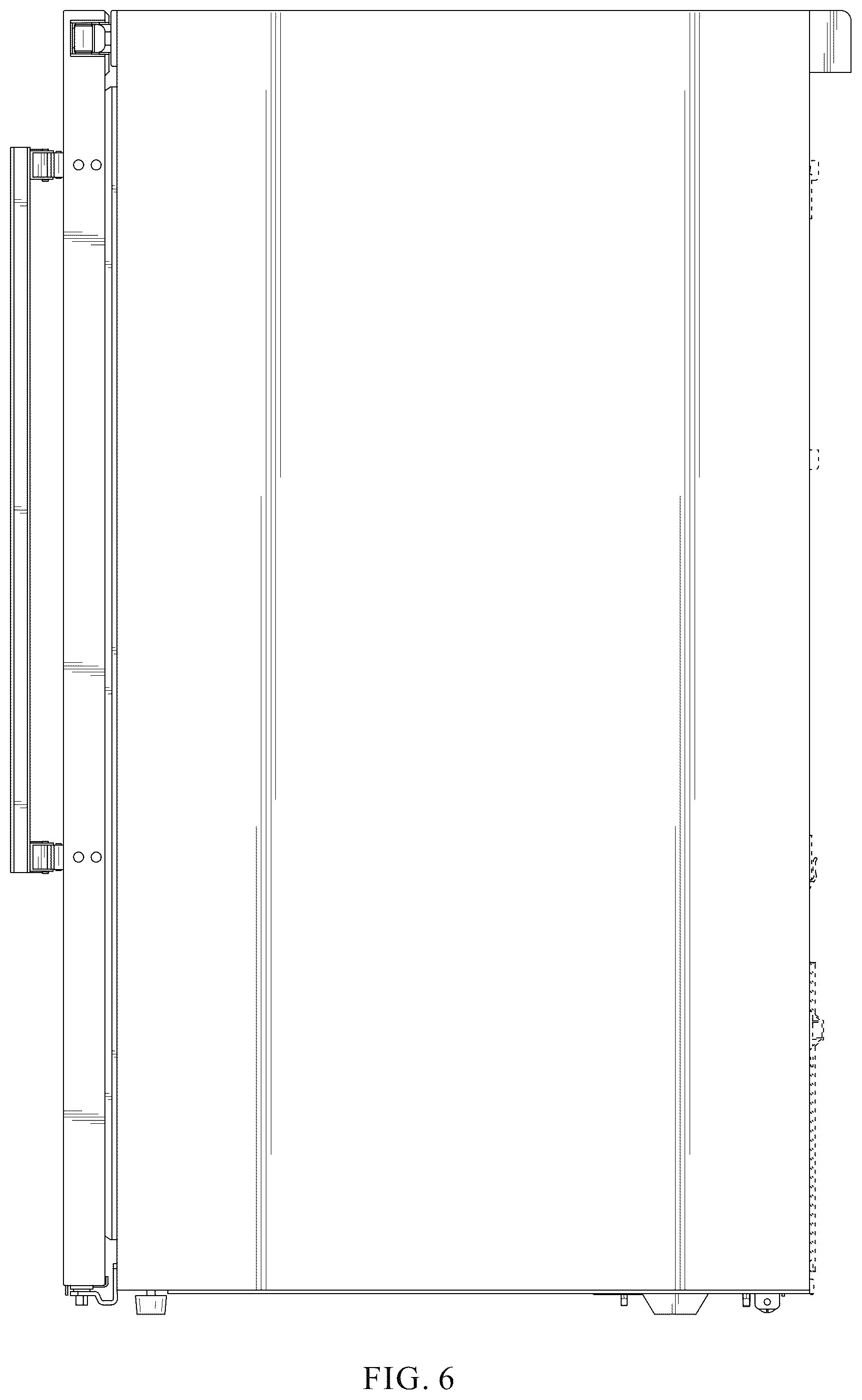 Patent USD1124050 Figure 6 – Beef refrigeration display cabinet