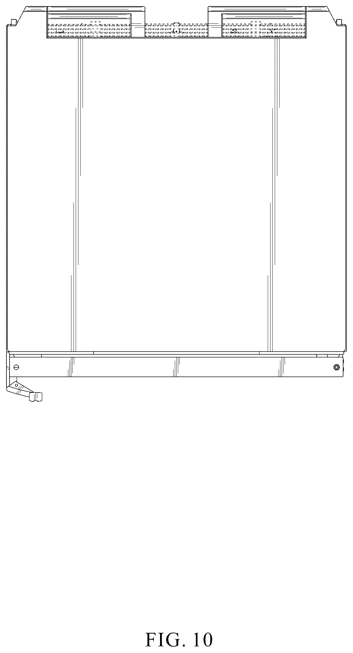Patent USD1124050 Figure 10 – Beef refrigeration display cabinet