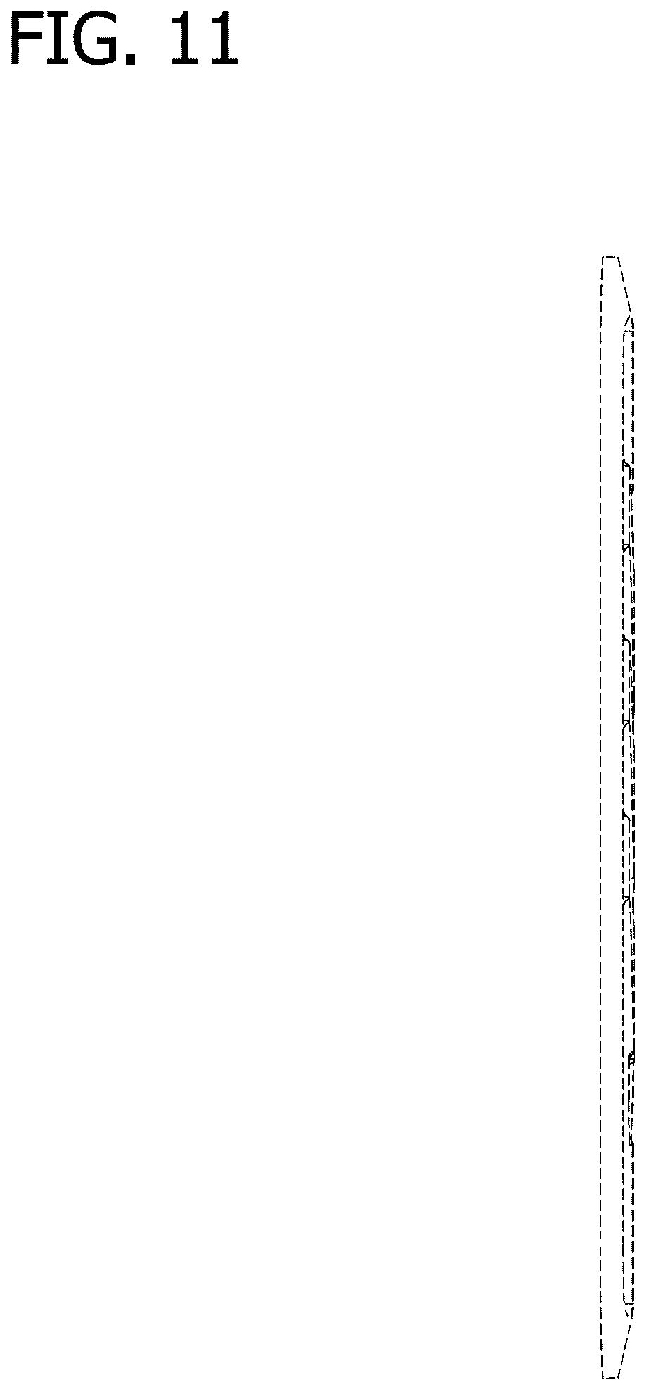 Patent USD1124054 Figure 11 – Display panel