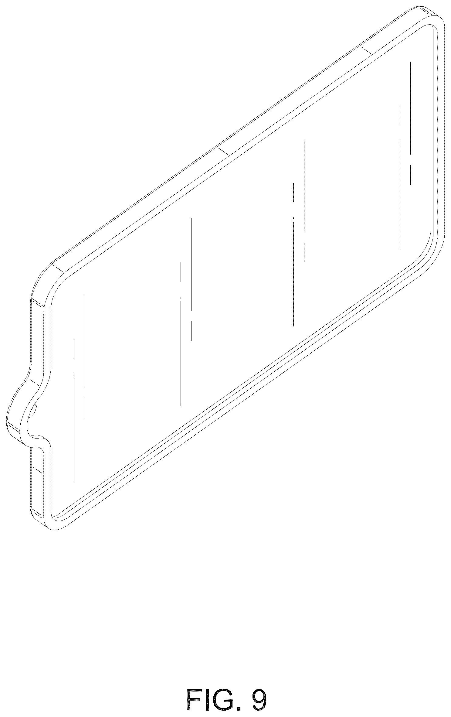 Patent USD1124056 Figure 9 – Ice cube tray