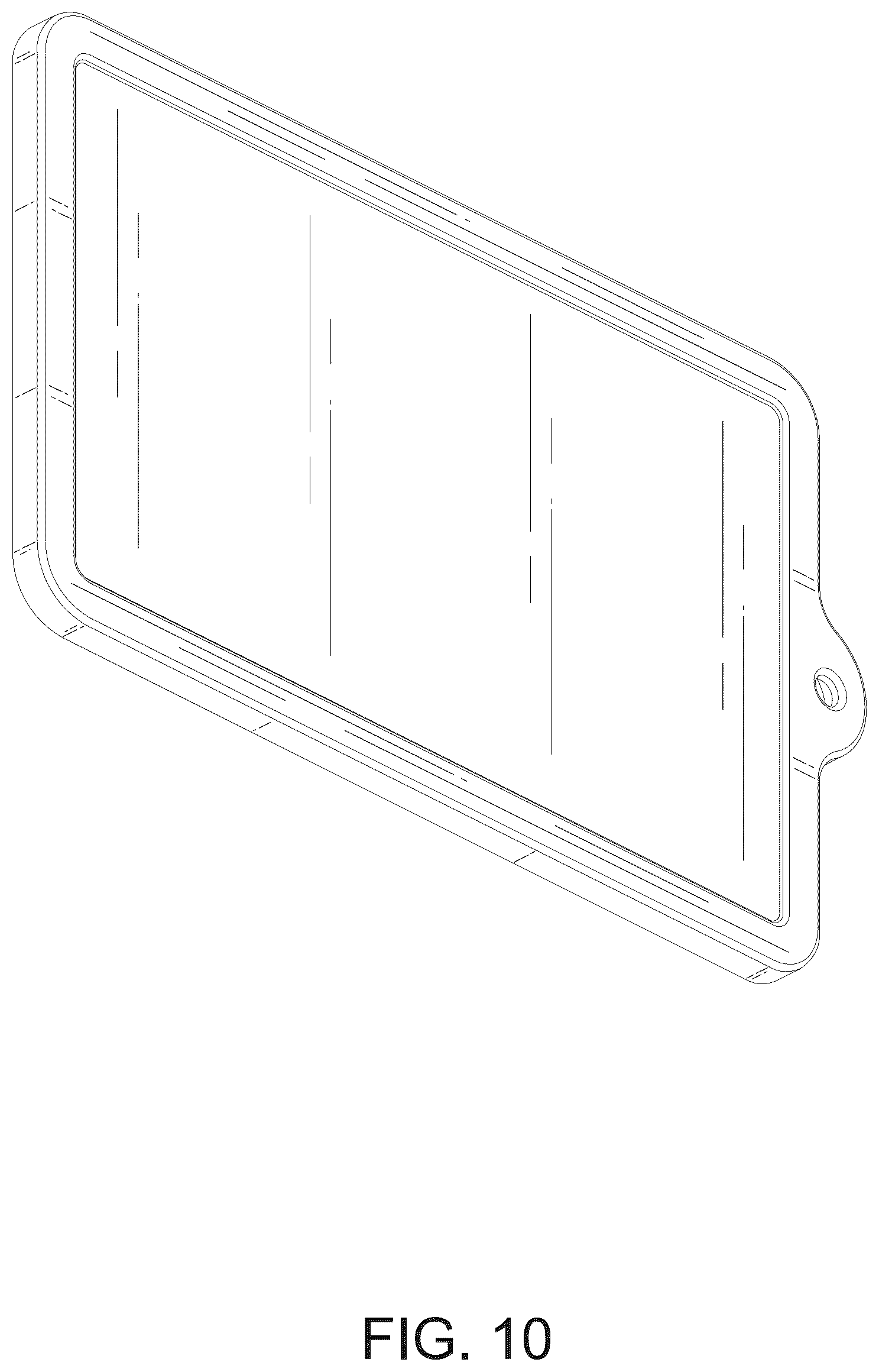 Patent USD1124056 Figure 10 – Ice cube tray