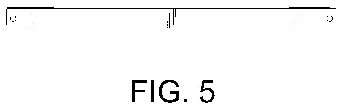 Patent USD1124057 Figure 5 – Door frame for beef refrigeration display cabinet