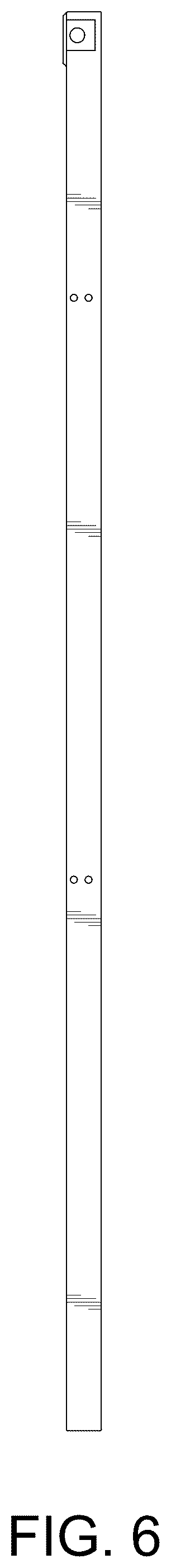 Patent USD1124057 Figure 6 – Door frame for beef refrigeration display cabinet