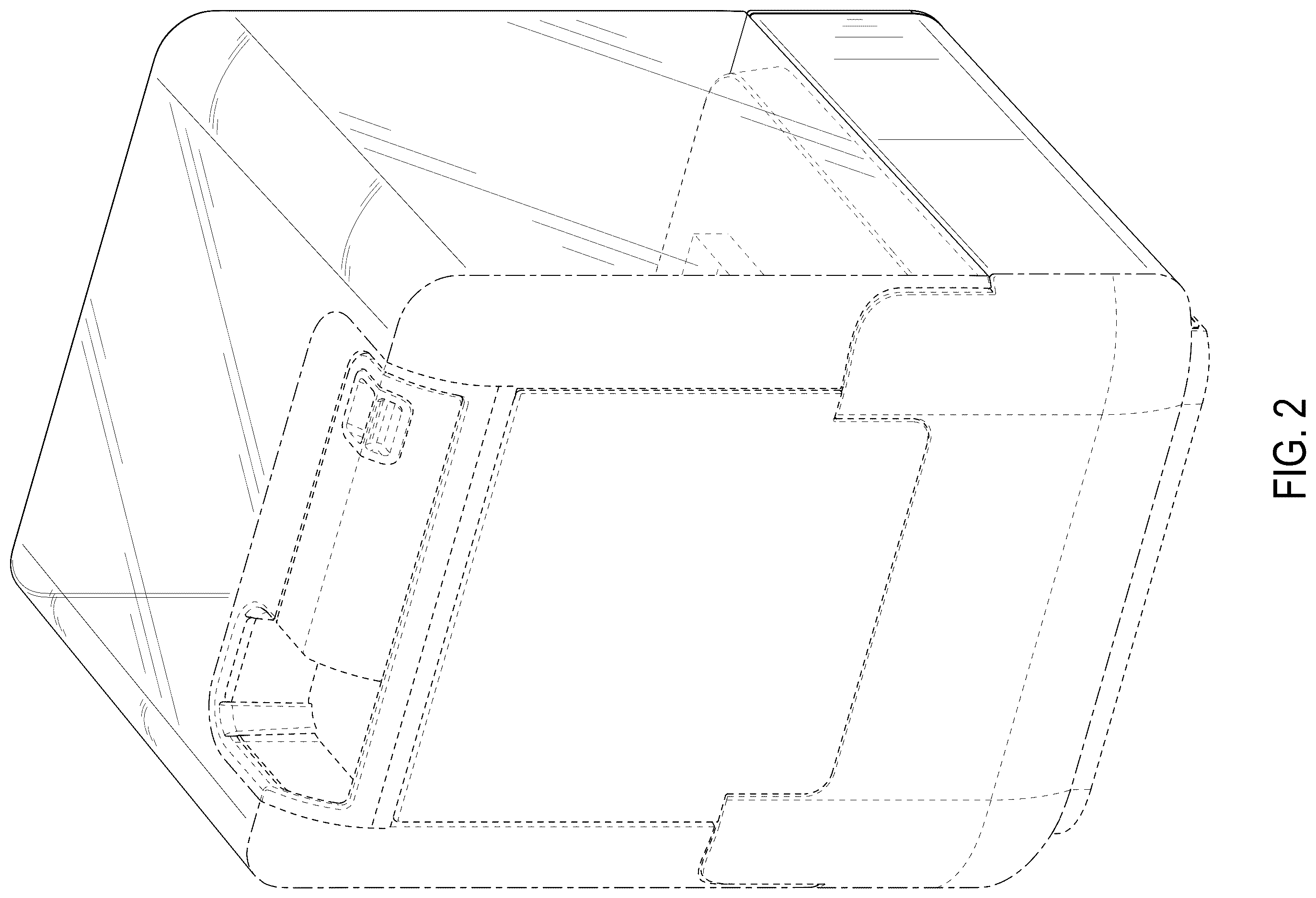 Patent USD1124058 Figure 2 – Three-dimensional printer