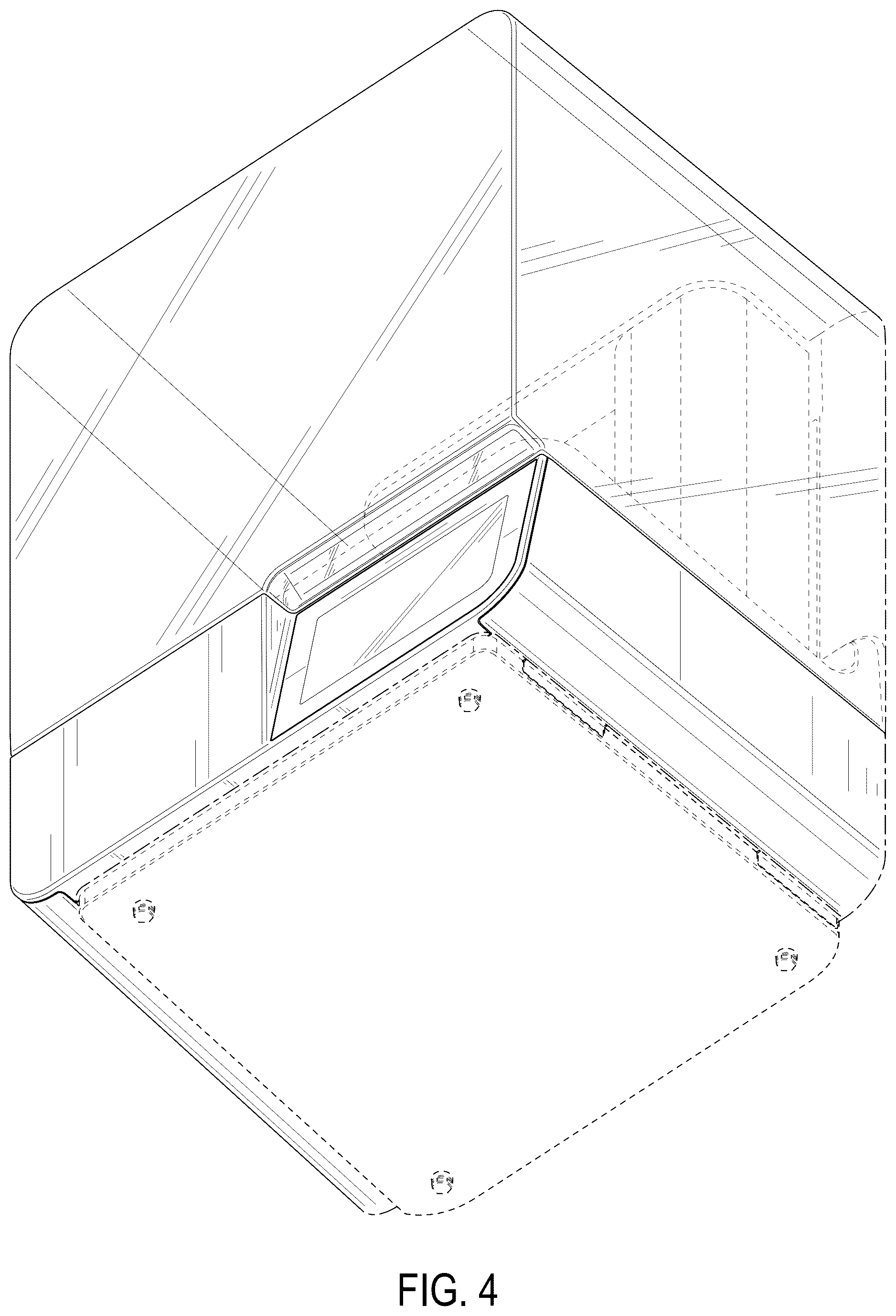 Patent USD1124058 Figure 4 – Three-dimensional printer