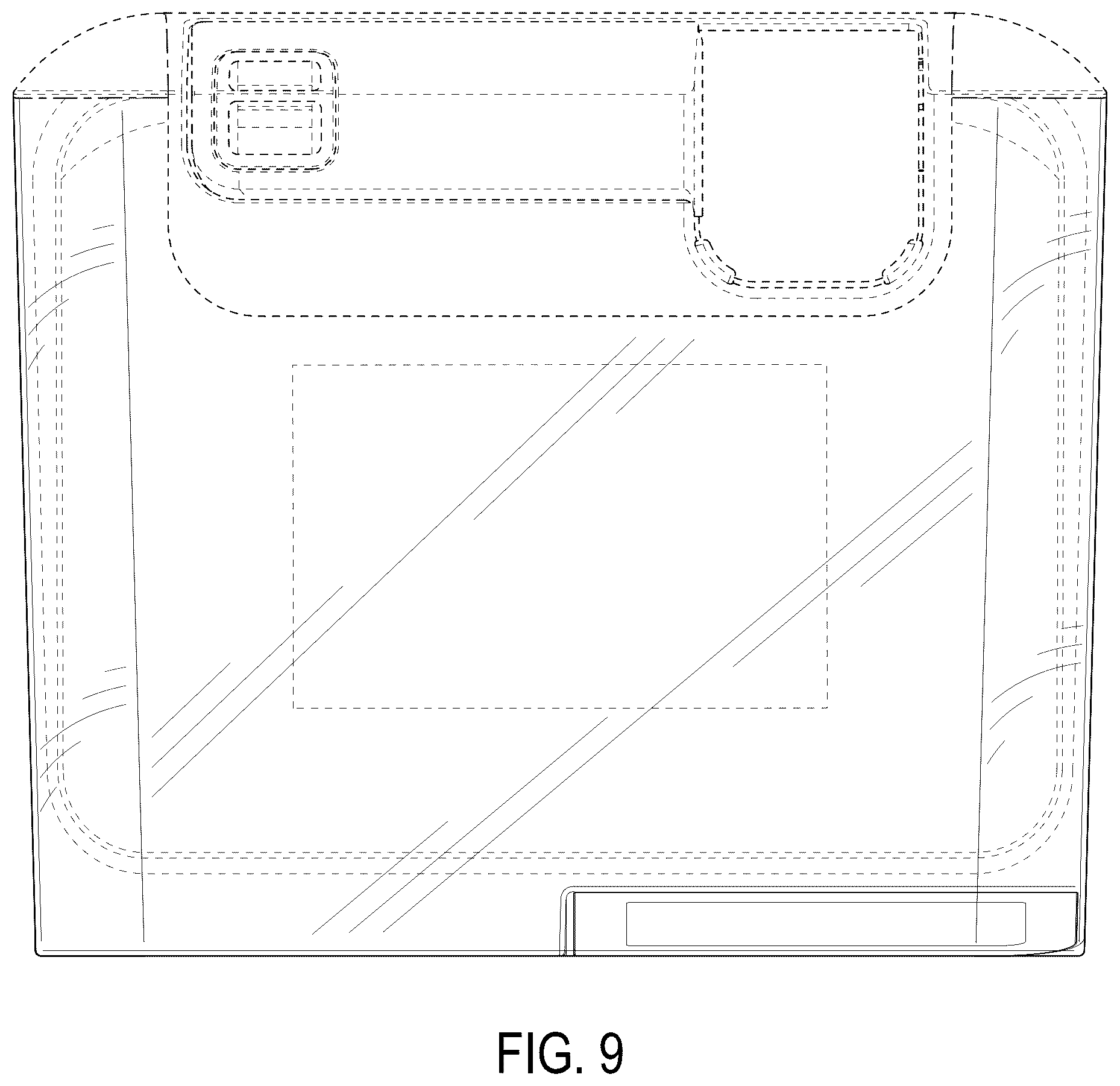 Patent USD1124058 Figure 9 – Three-dimensional printer