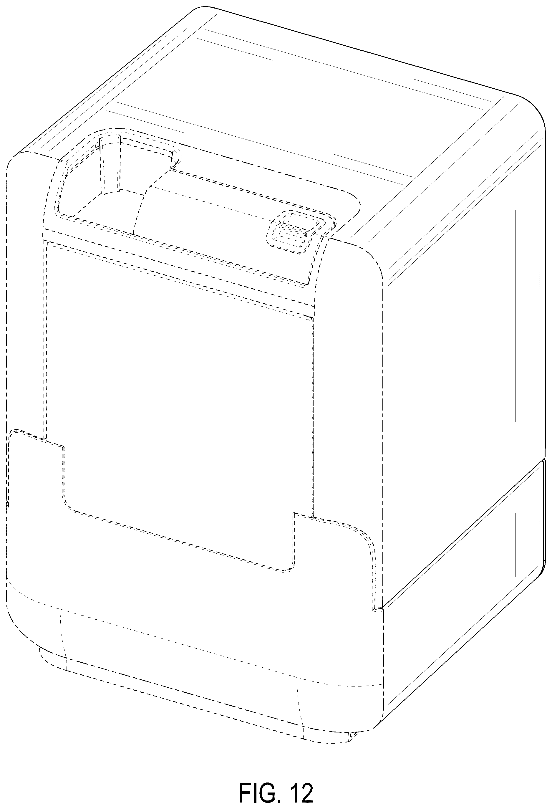 Patent USD1124058 Figure 12 – Three-dimensional printer