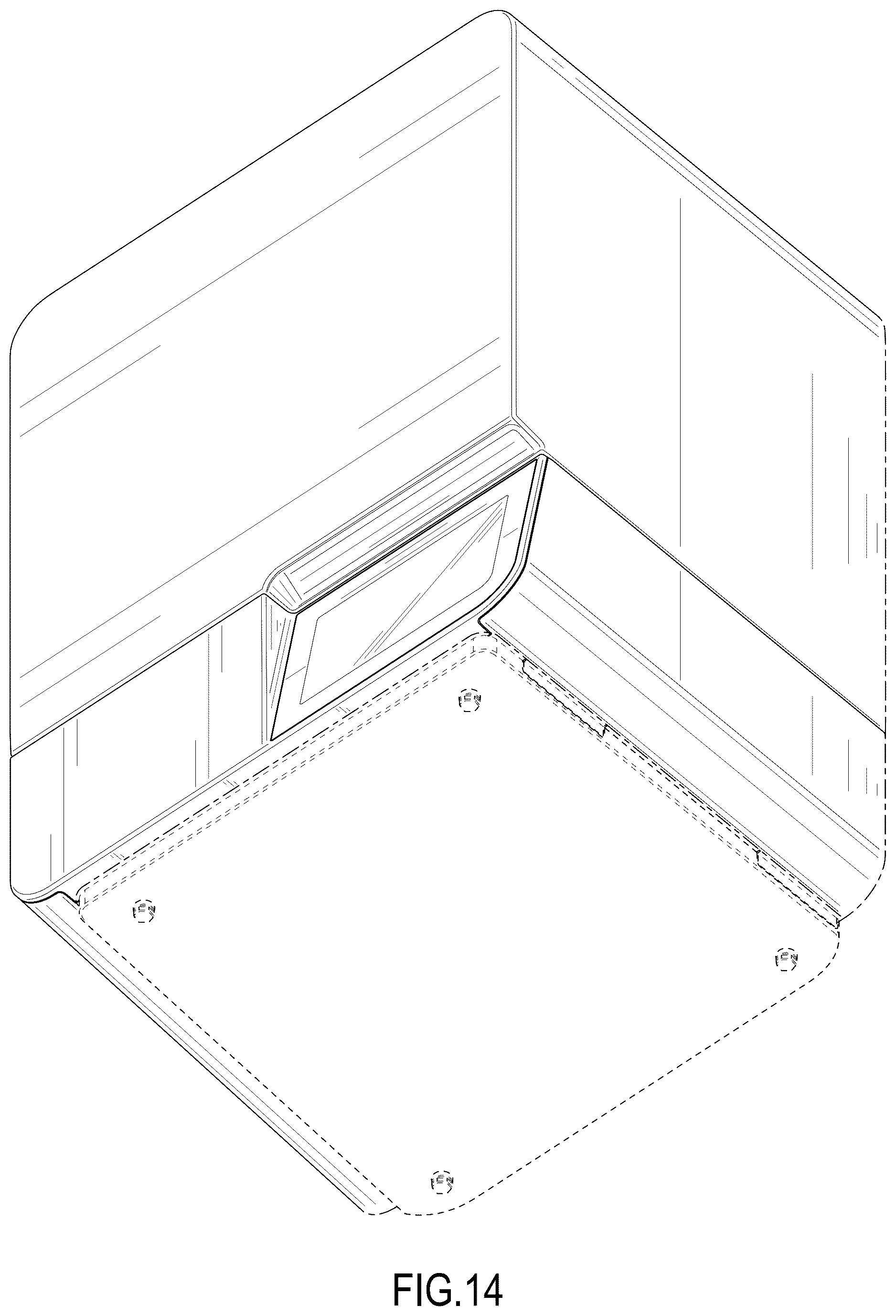 Patent USD1124058 Figure 14 – Three-dimensional printer
