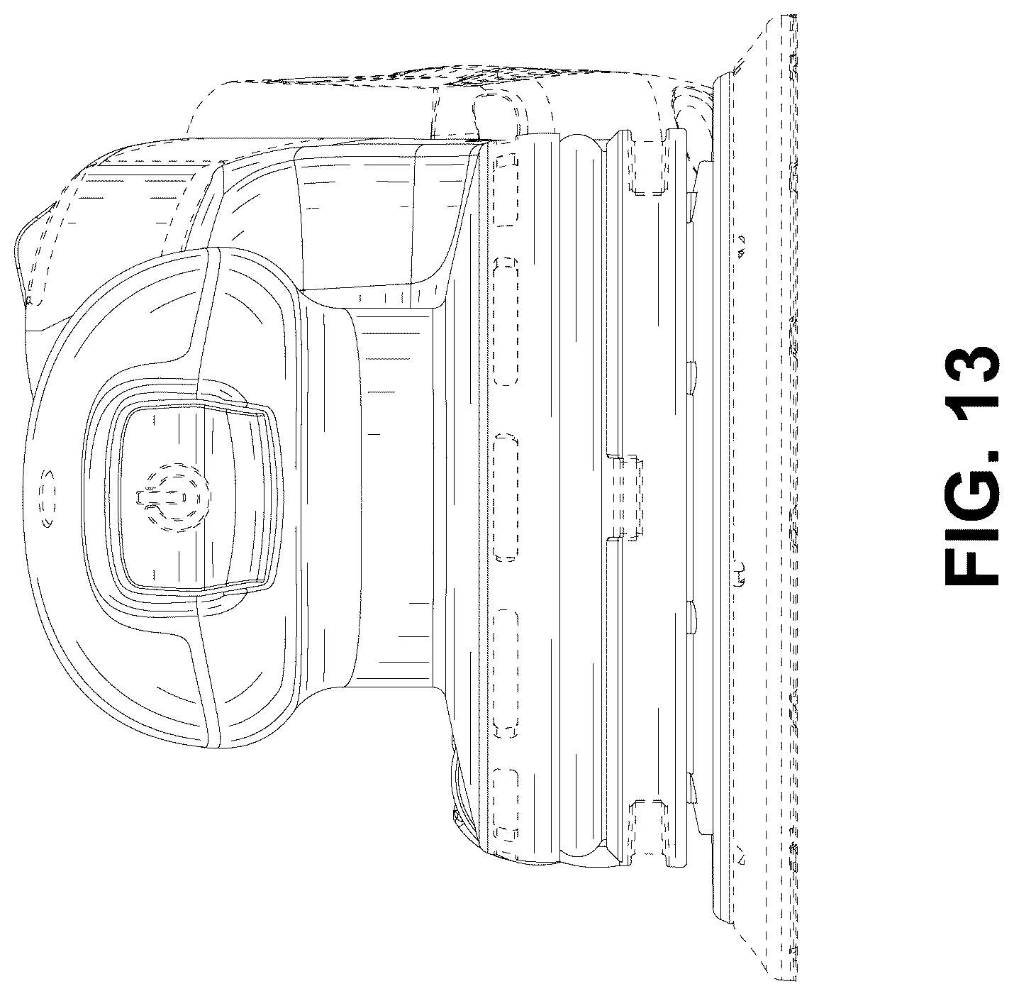 Patent USD1124059 Figure 13 – Grinding machine