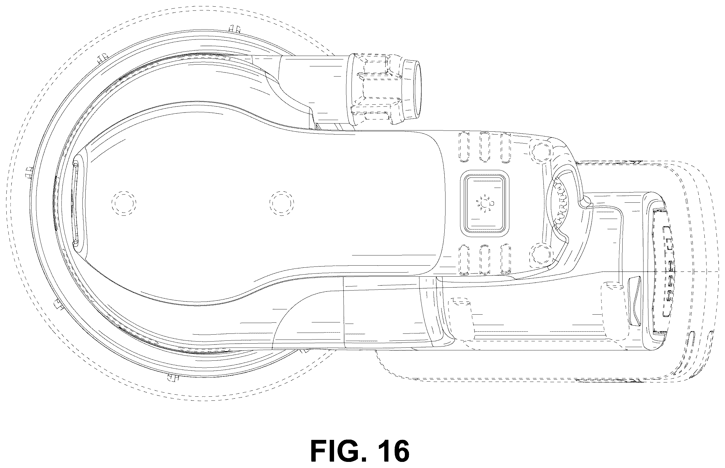 Patent USD1124059 Figure 16 – Grinding machine