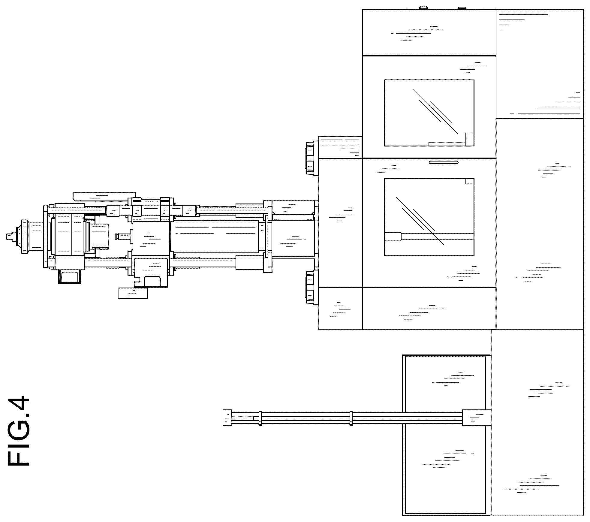 Patent USD1124060 Figure 4 – Injection molding machine