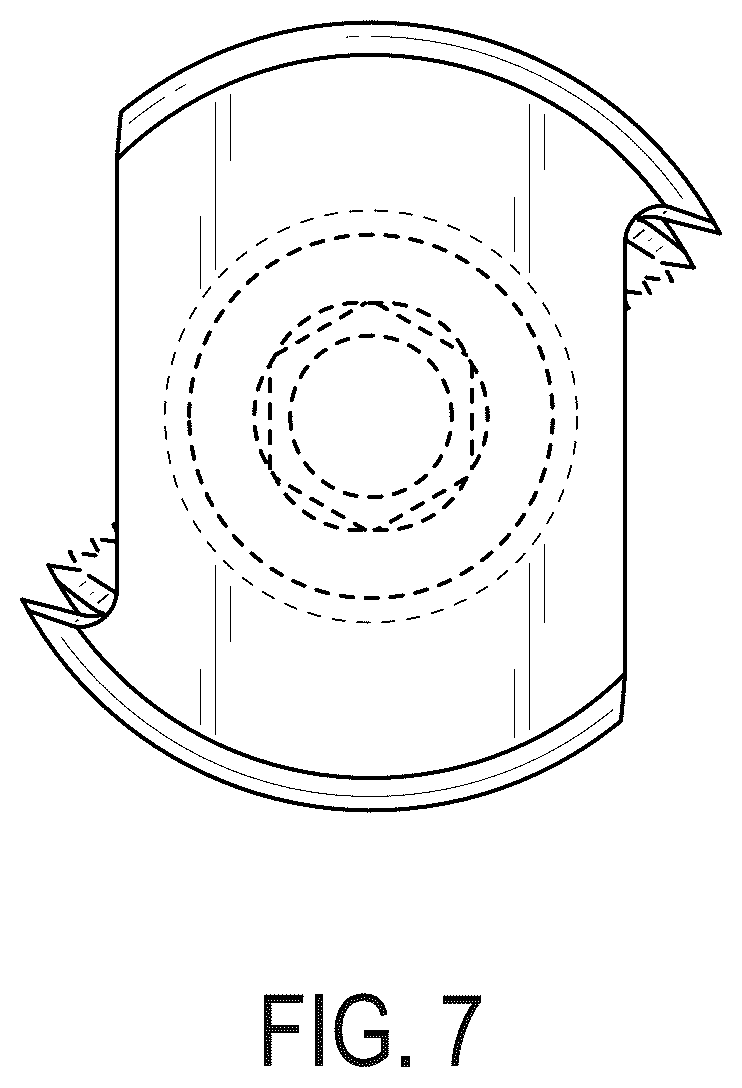Patent USD1124063 Figure 7 – Step drill bit