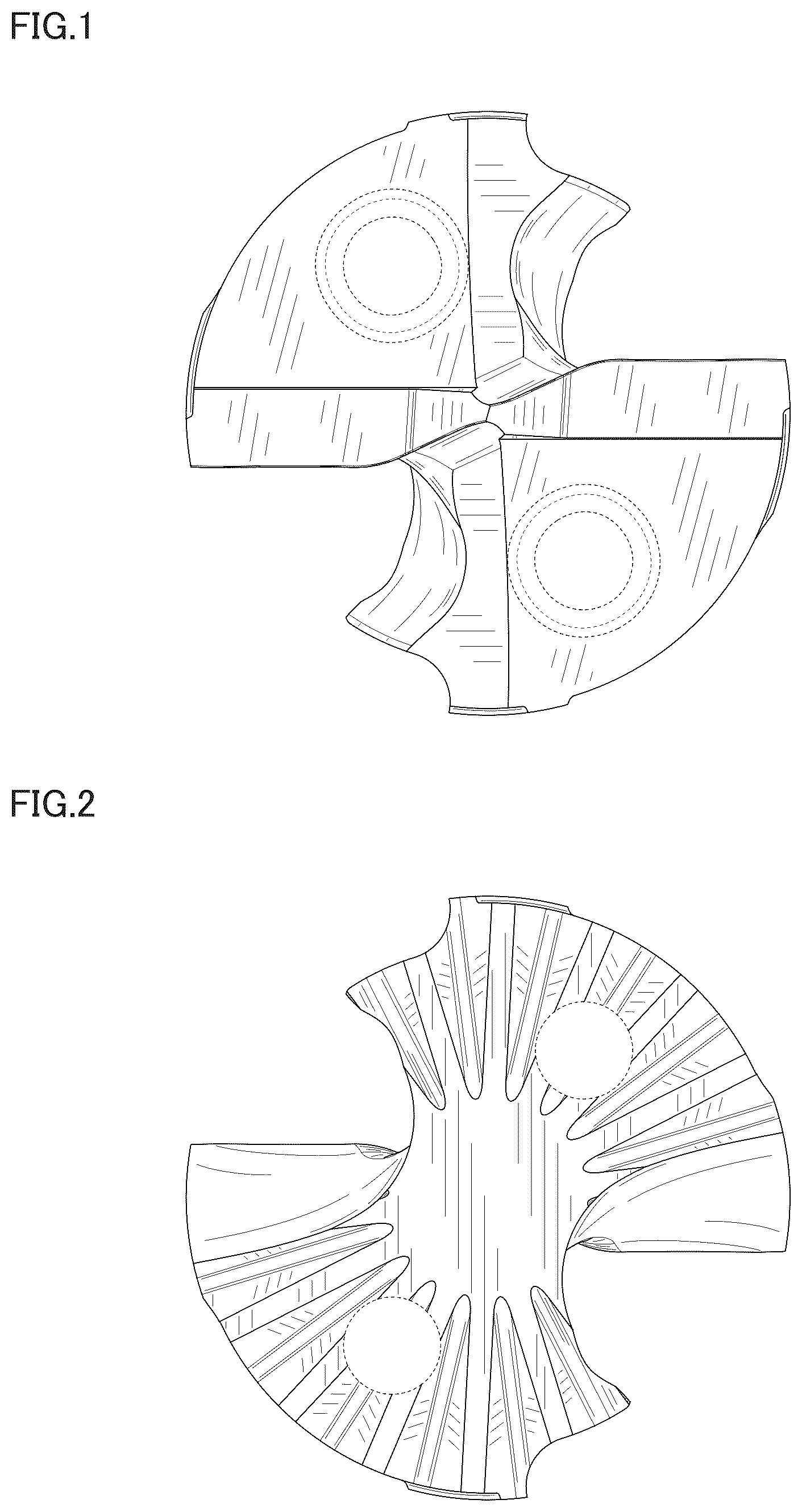 Patent USD1124064 Figure 1 – Drill head