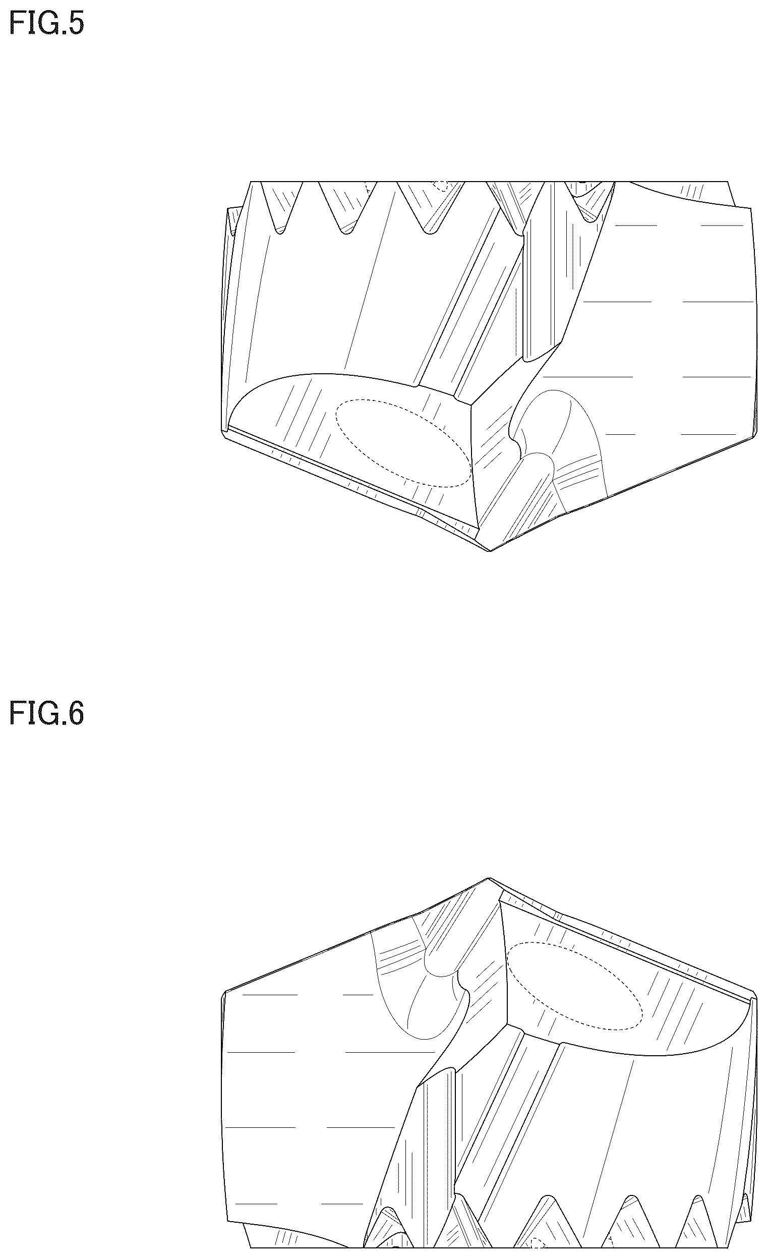 Patent USD1124064 Figure 3 – Drill head