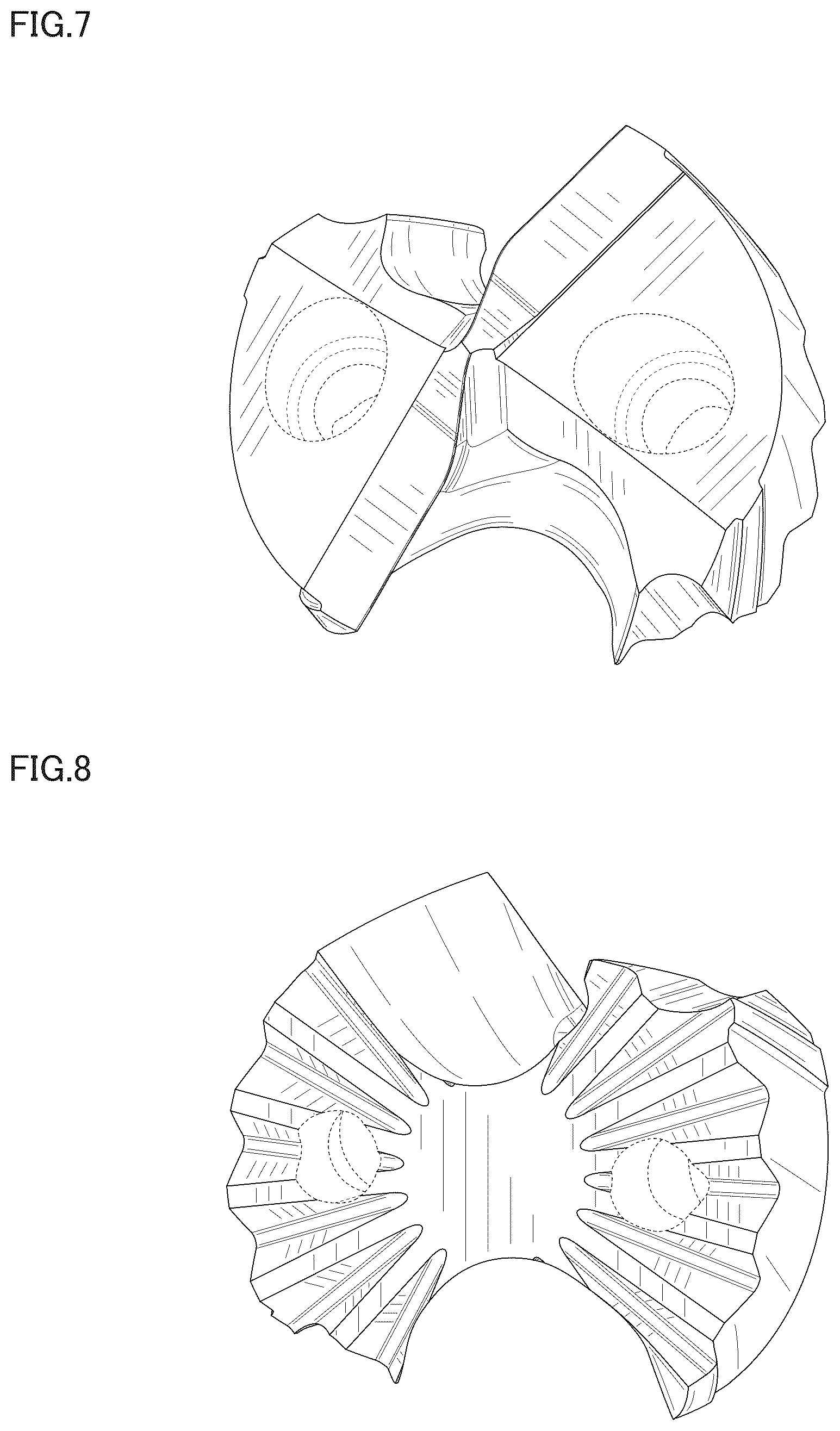 Patent USD1124064 Figure 4 – Drill head
