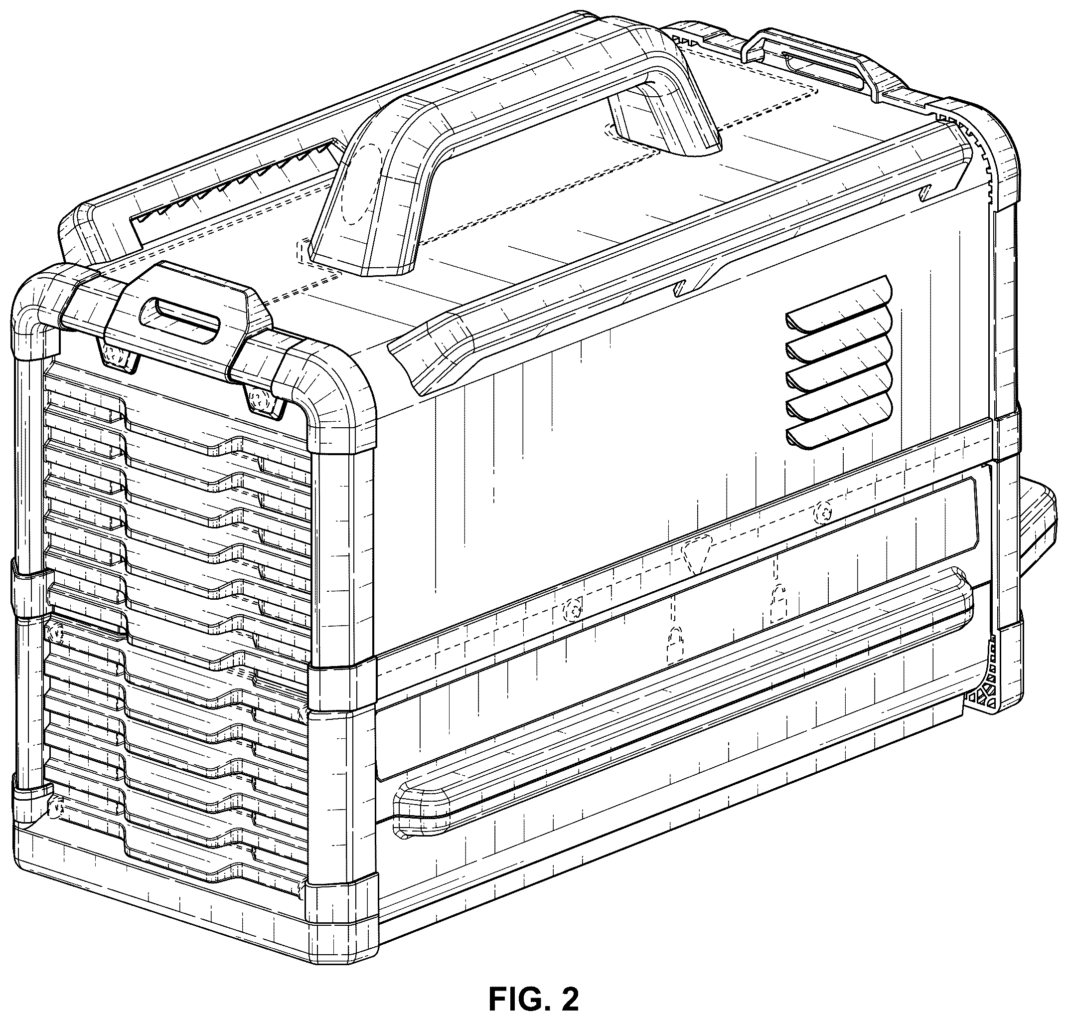 Patent USD1124065 Figure 2 – Welding device