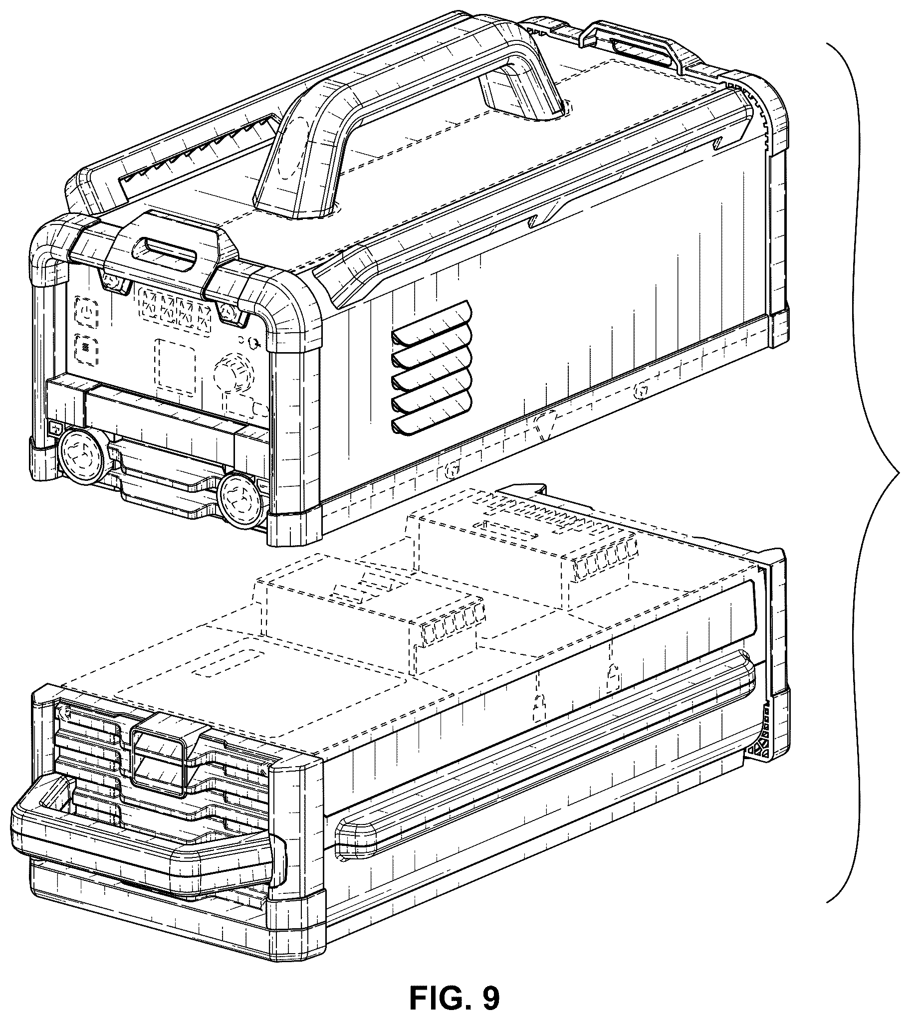 Patent USD1124065 Figure 9 – Welding device