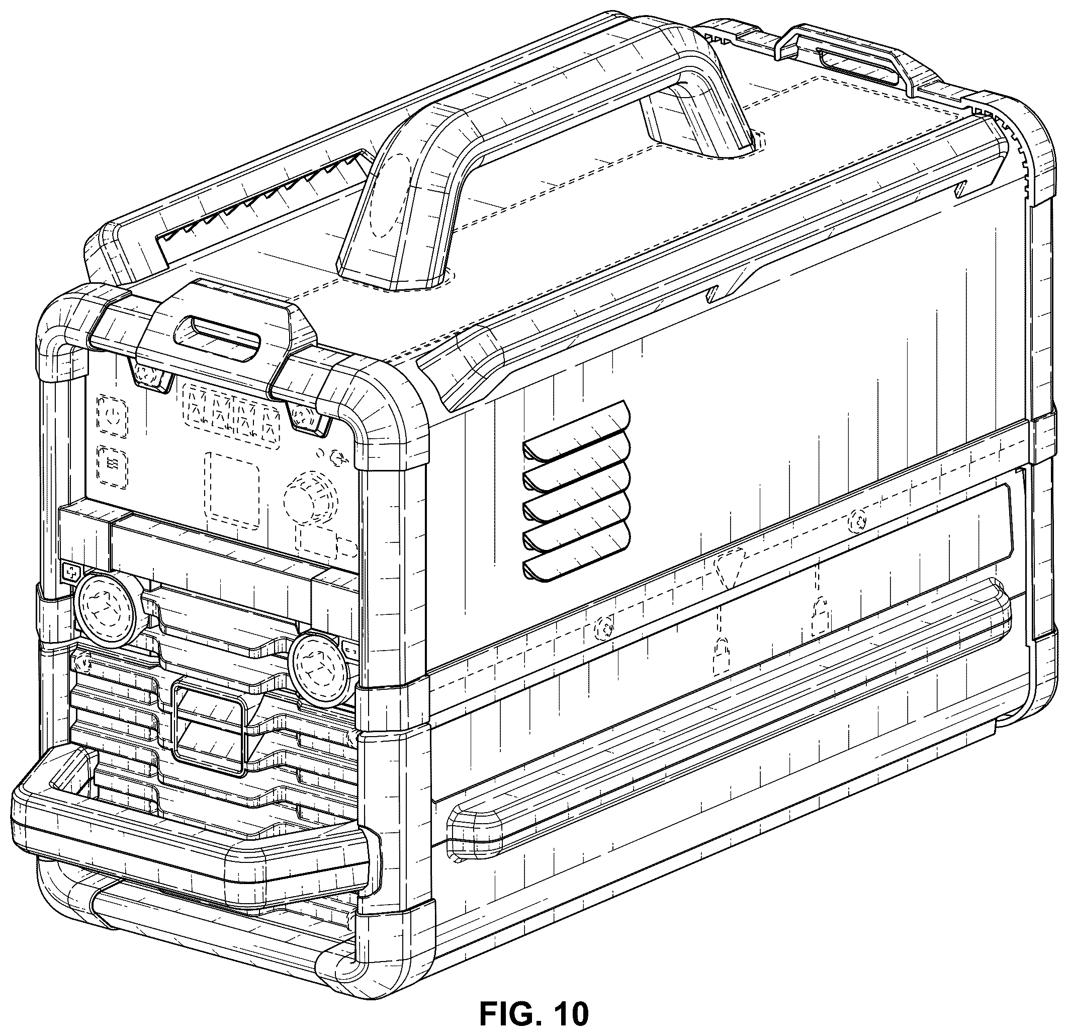 Patent USD1124065 Figure 10 – Welding device