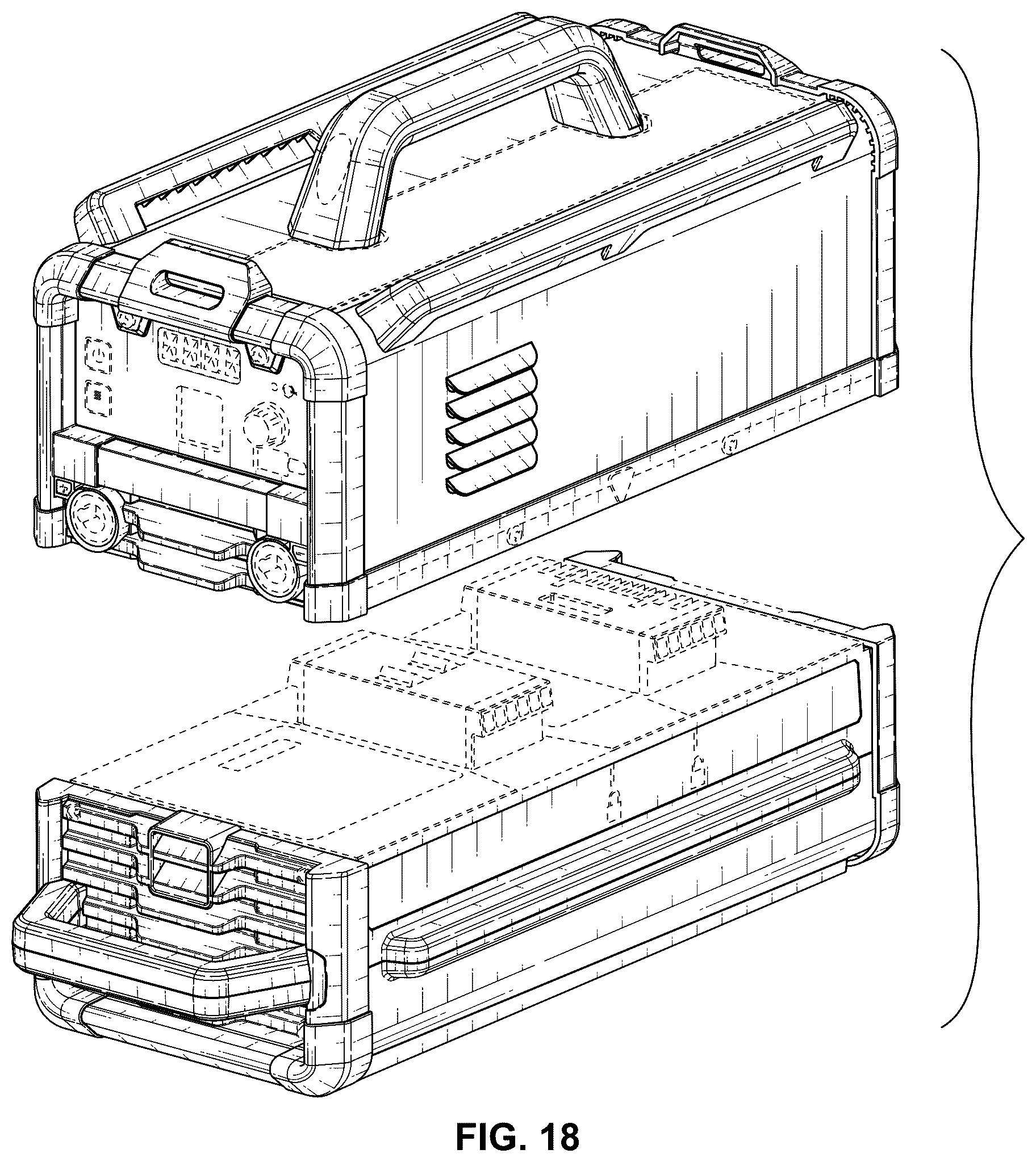 Patent USD1124065 Figure 18 – Welding device