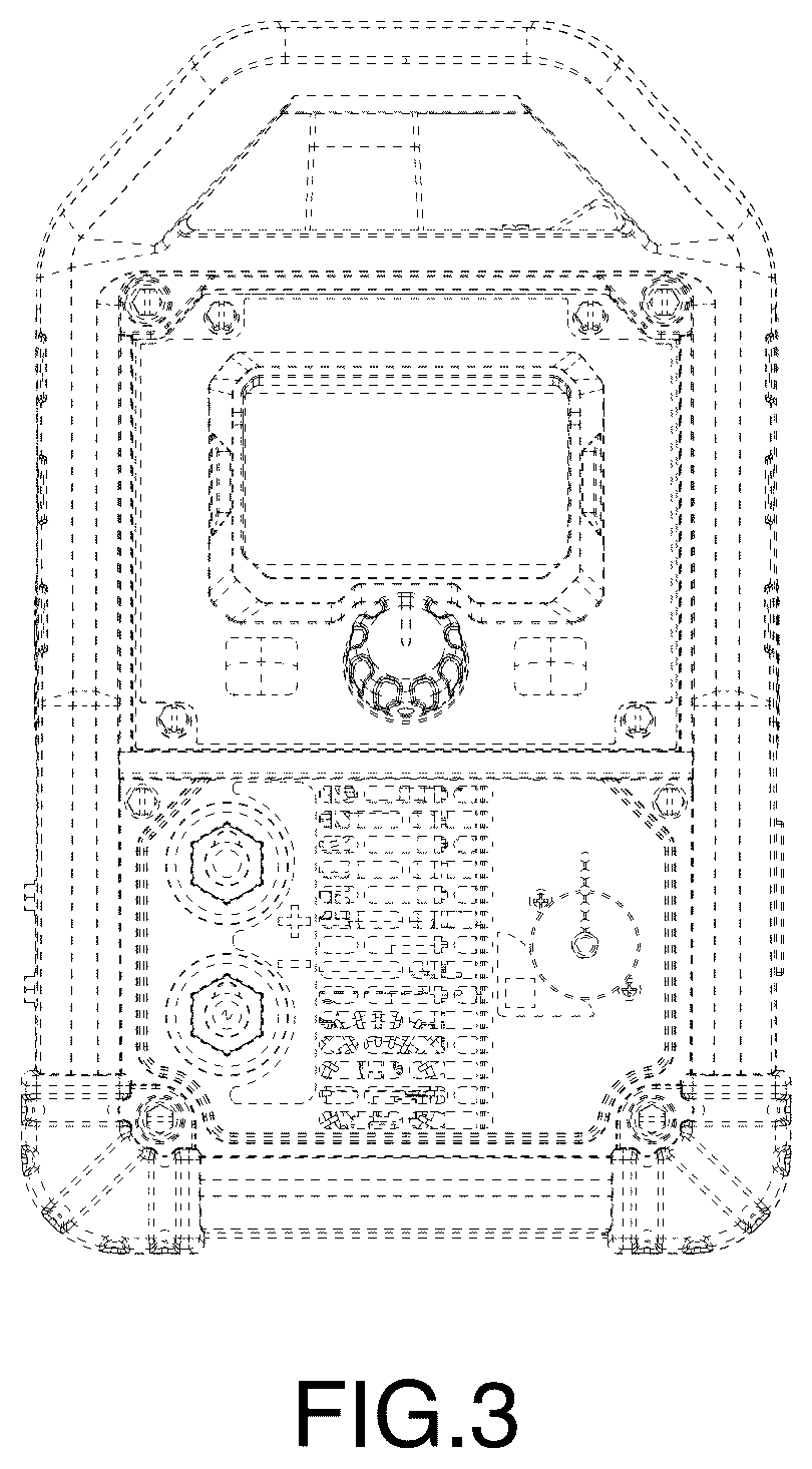 Patent USD1124067 Figure 3 – Power source case