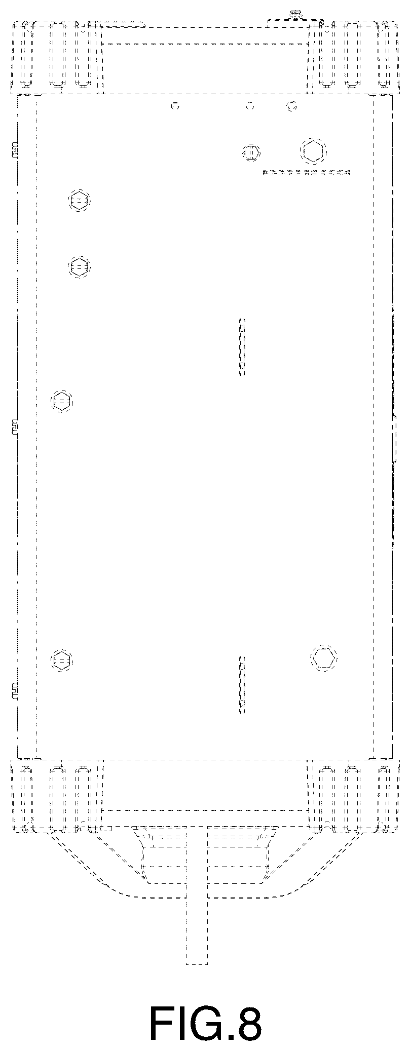 Patent USD1124067 Figure 8 – Power source case