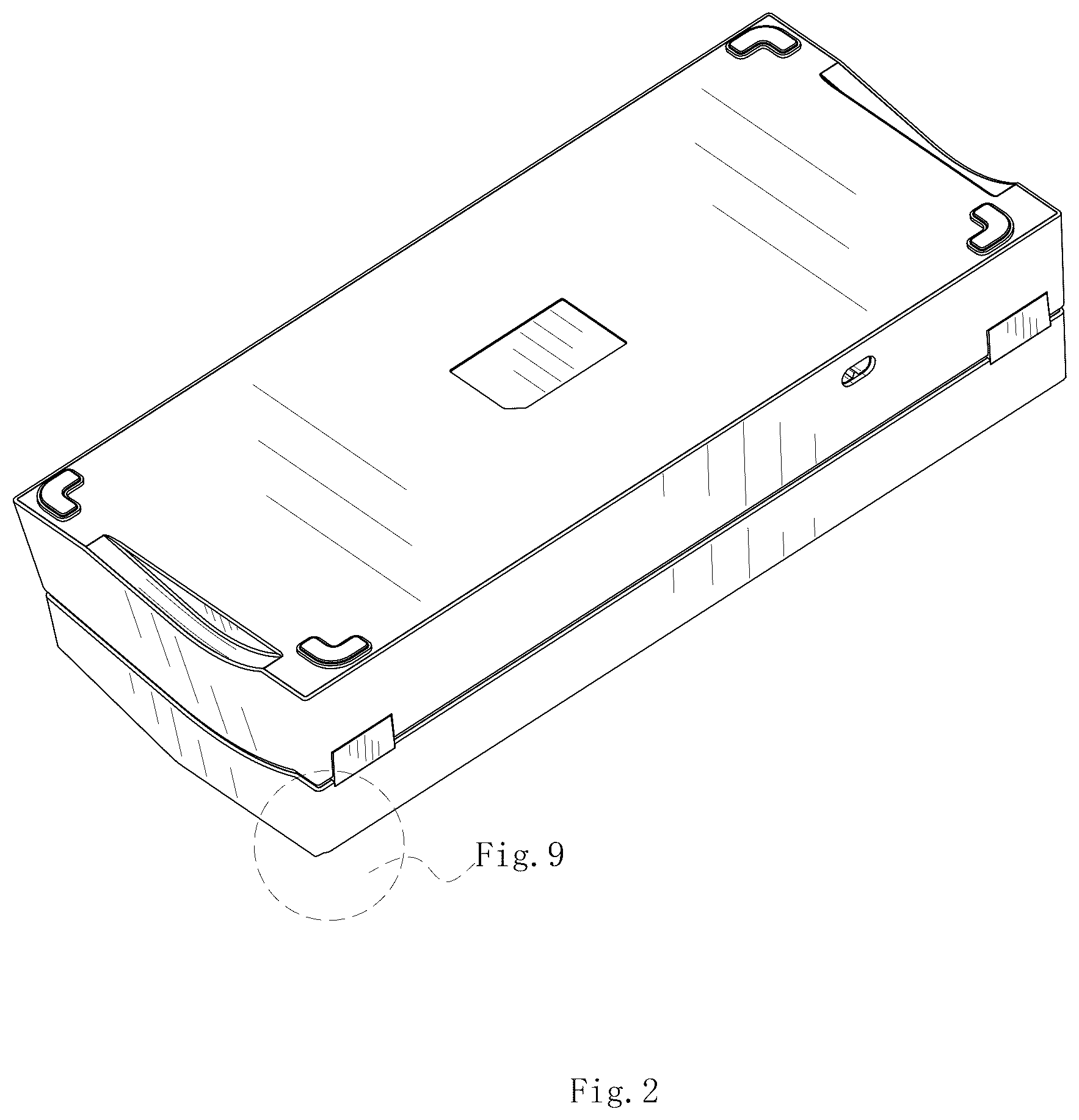 Patent USD1124068 Figure 2 – Vacuum sealing device