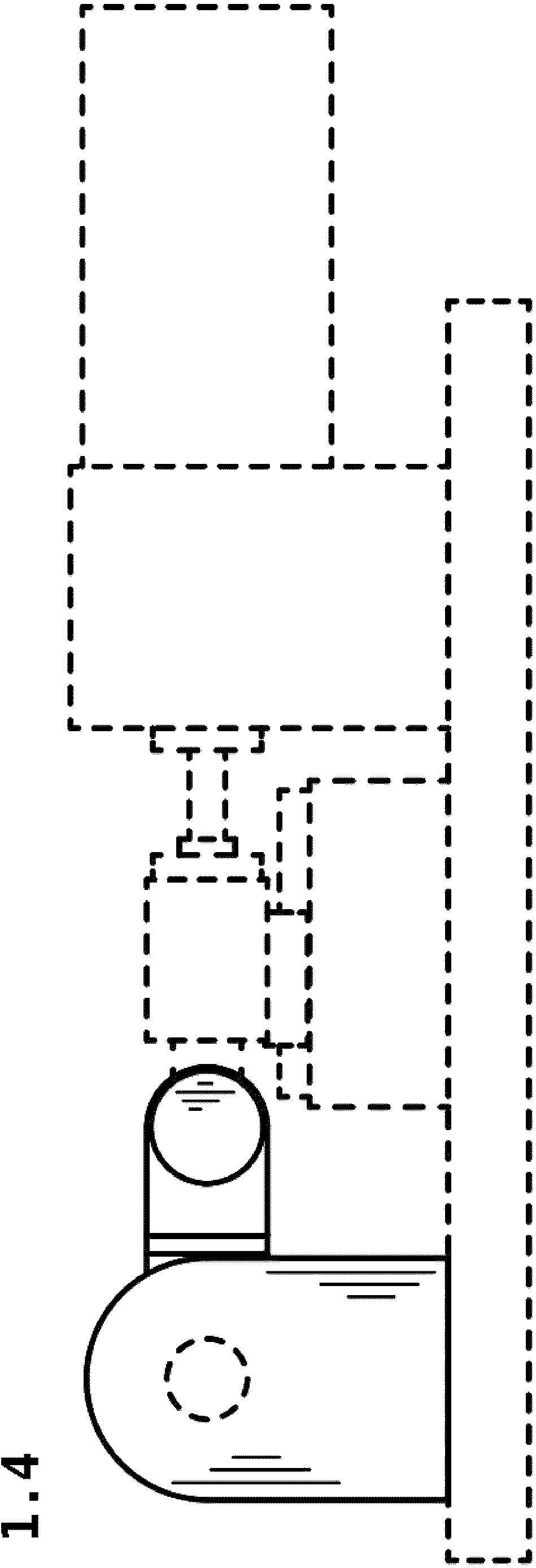 Patent USD1124070 Figure 4 – Actuator